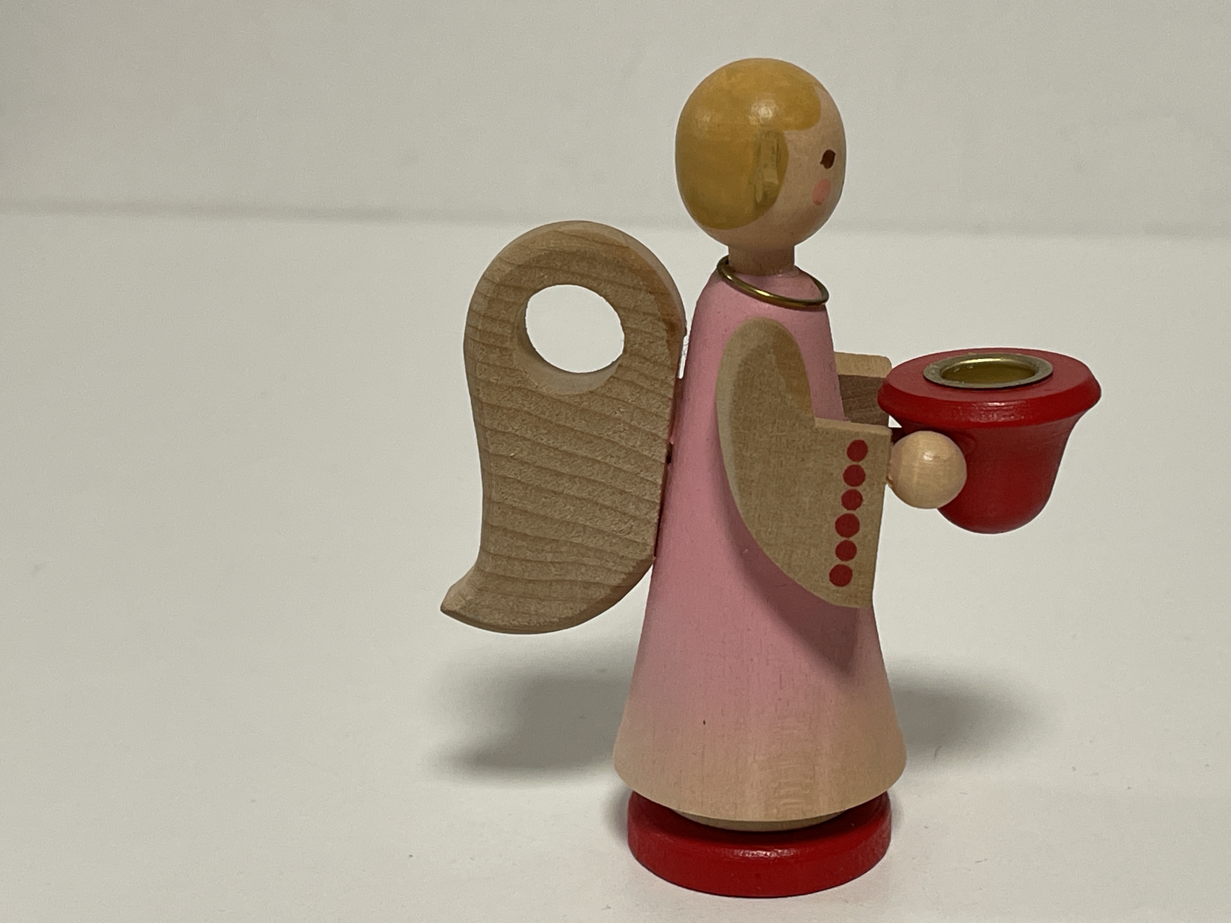 Erzgebirge Figur Engel  10 cm Top Zustand  