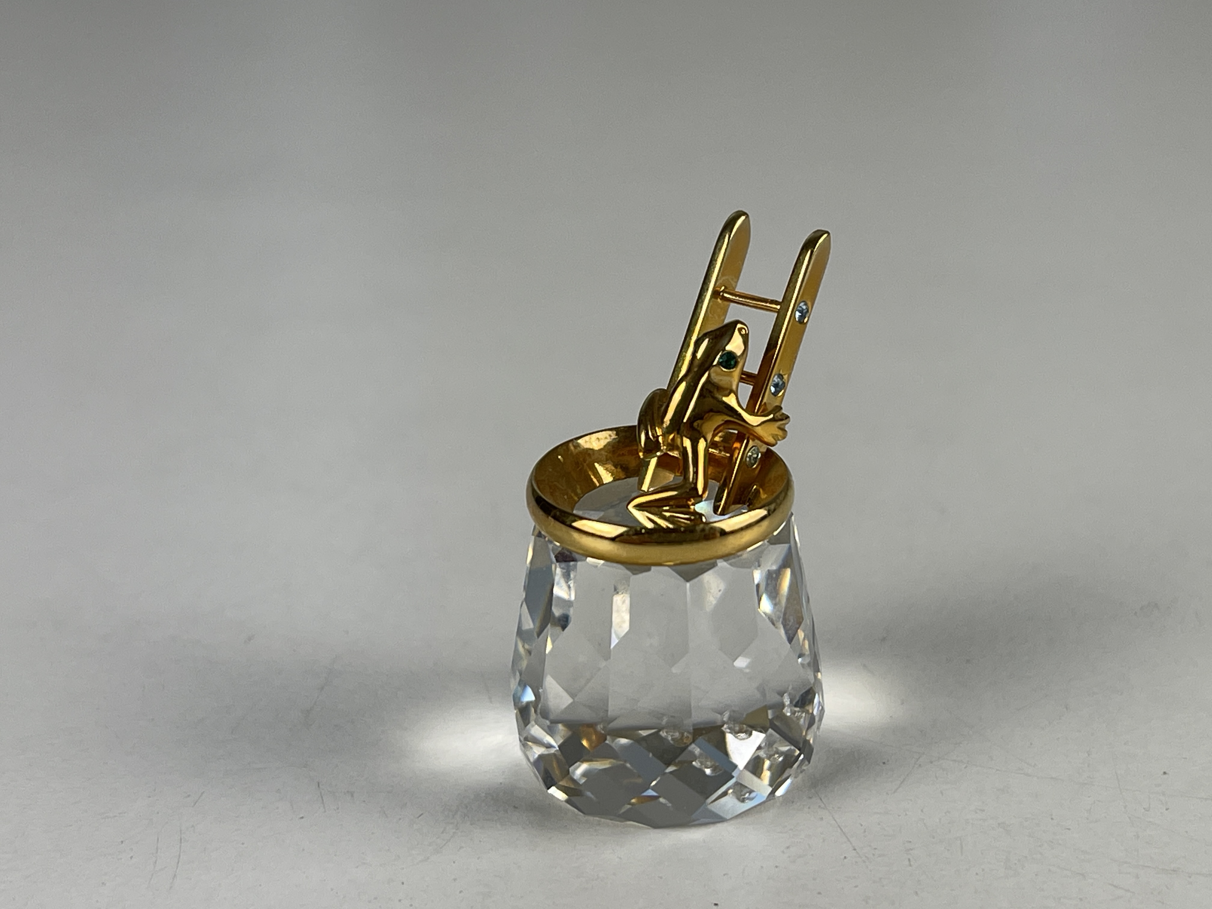  Swarovski Figur 289644 Wetterfrosch 3,2 cm. Top Zustand.   