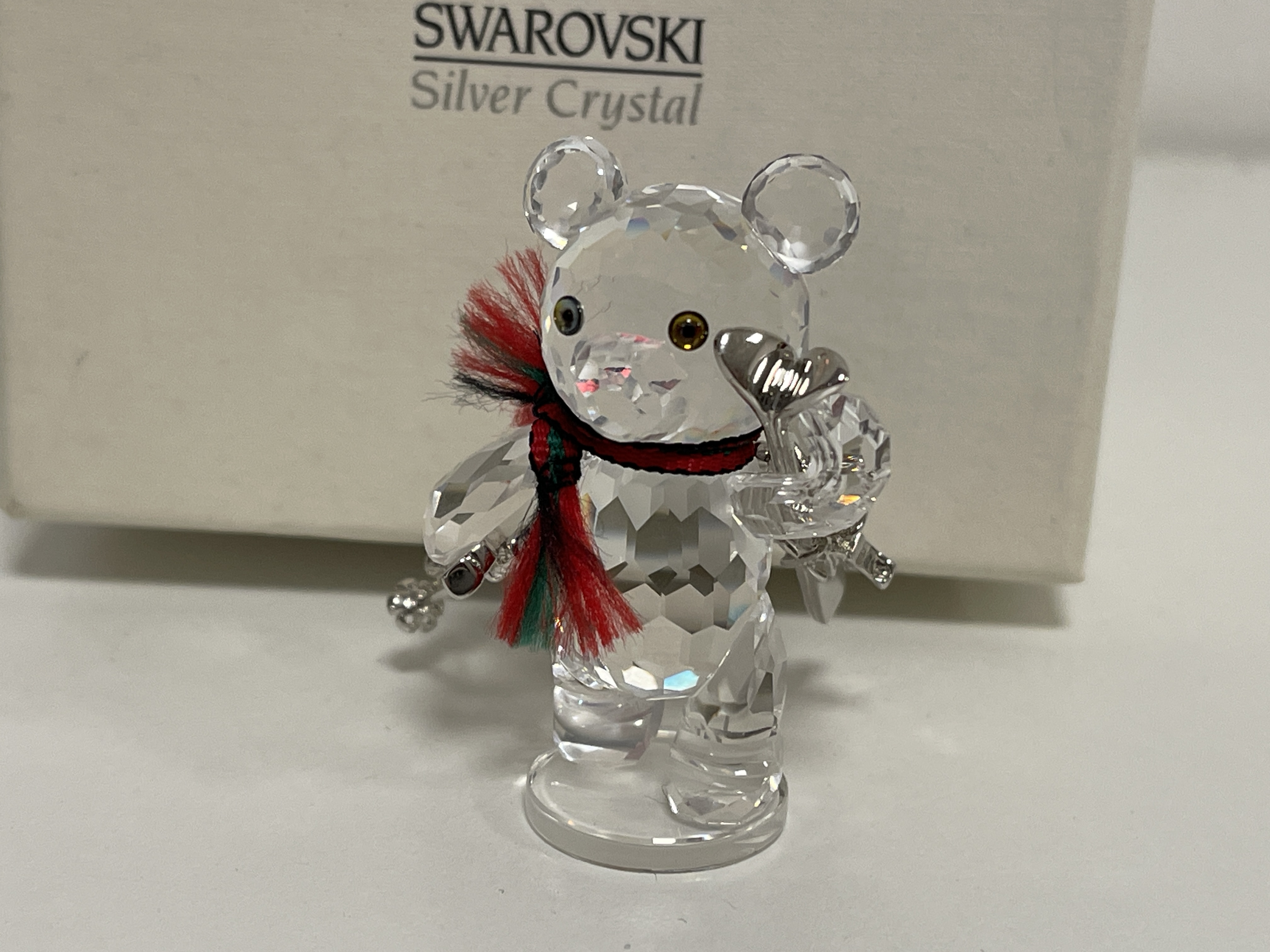 Swarovski Figur 234710 Kris Bär Ski - Fahrer 5 cm. Inkl. Kiste - Top Zustand 