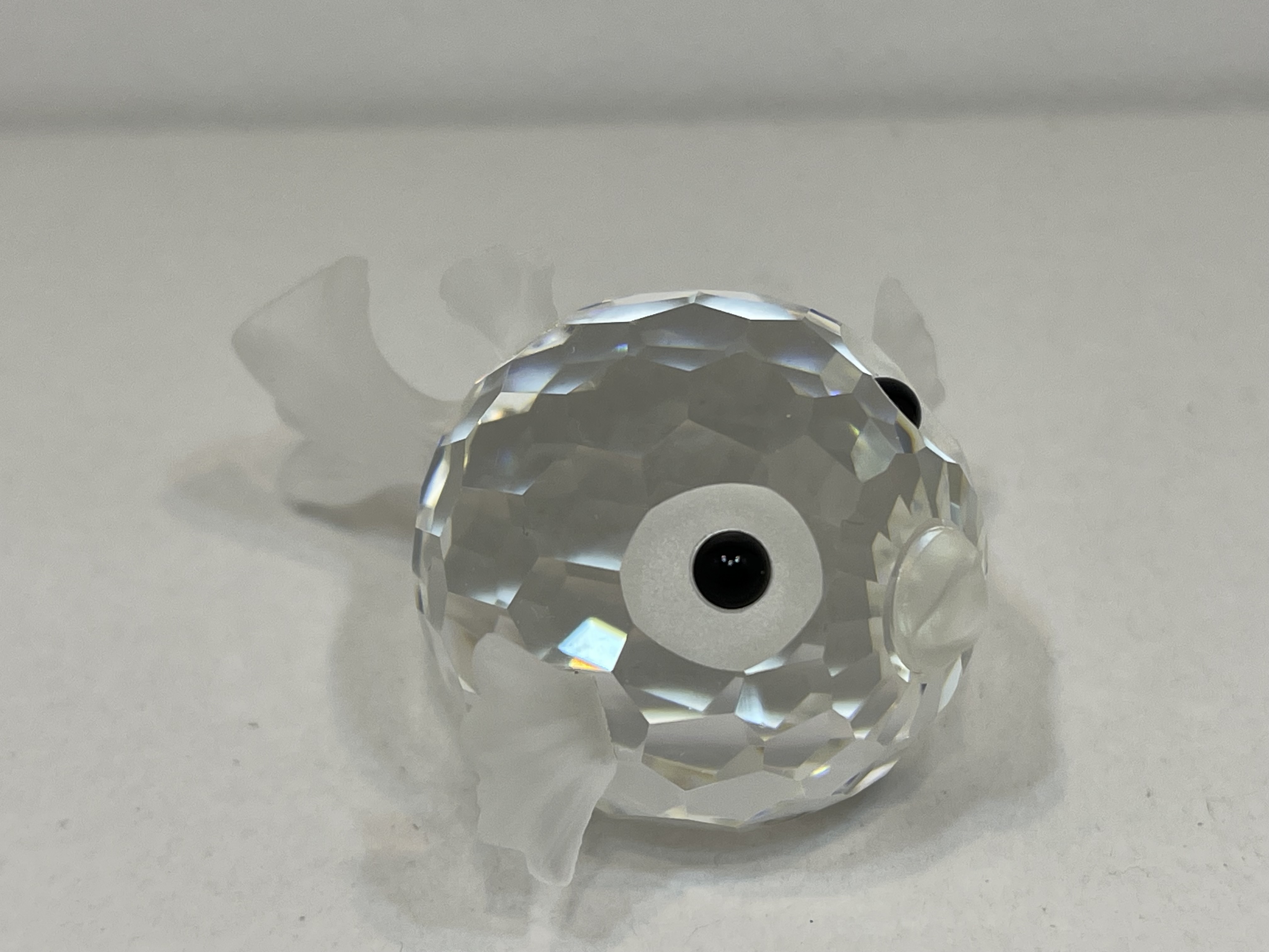  Swarovski Kristall Figur 012724 Kugelfisch 5,5 cm. Top Zustand. 