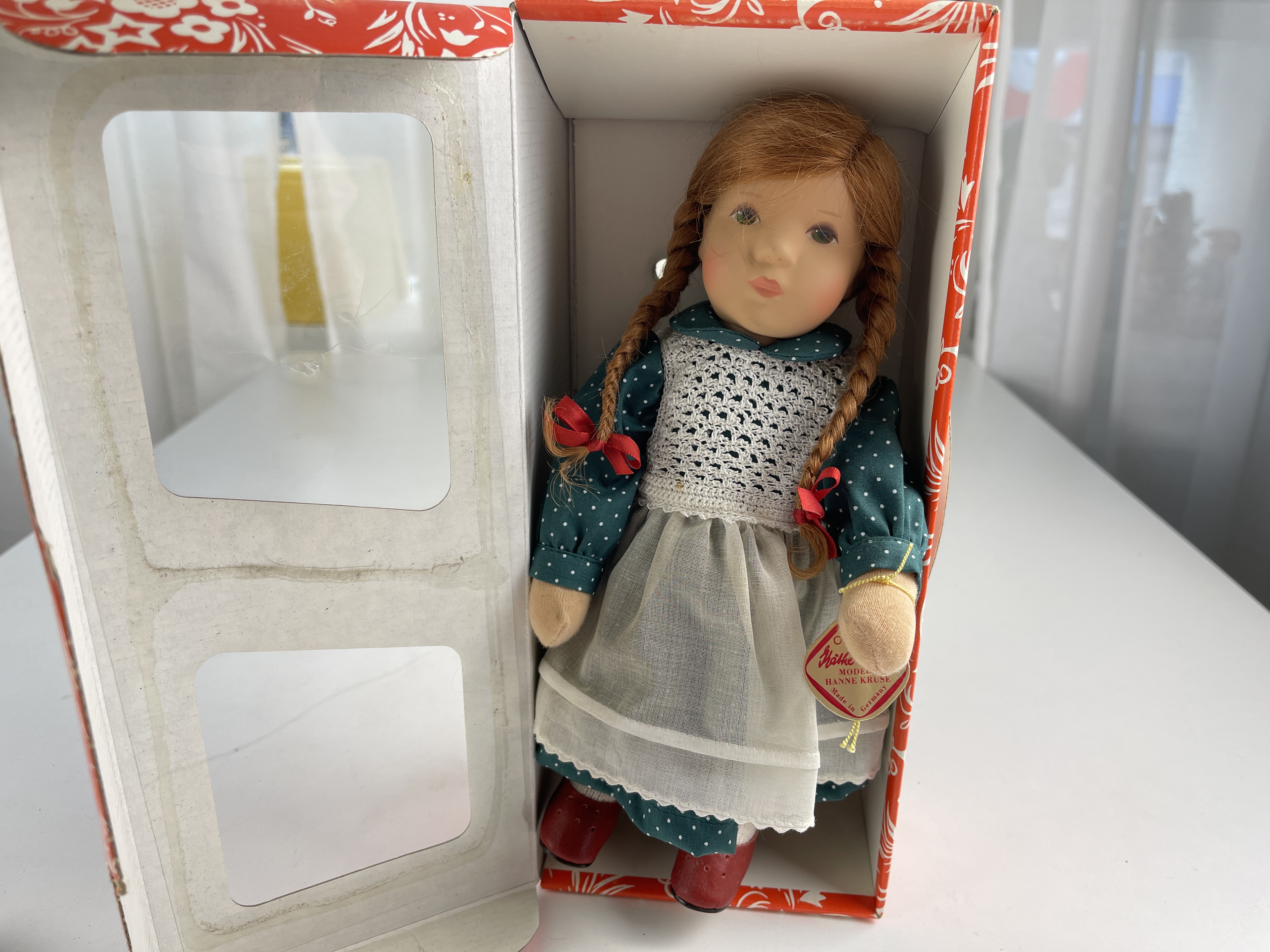 Käthe Kruse Puppe Sammlerpuppe 25 cm Top Zustand 