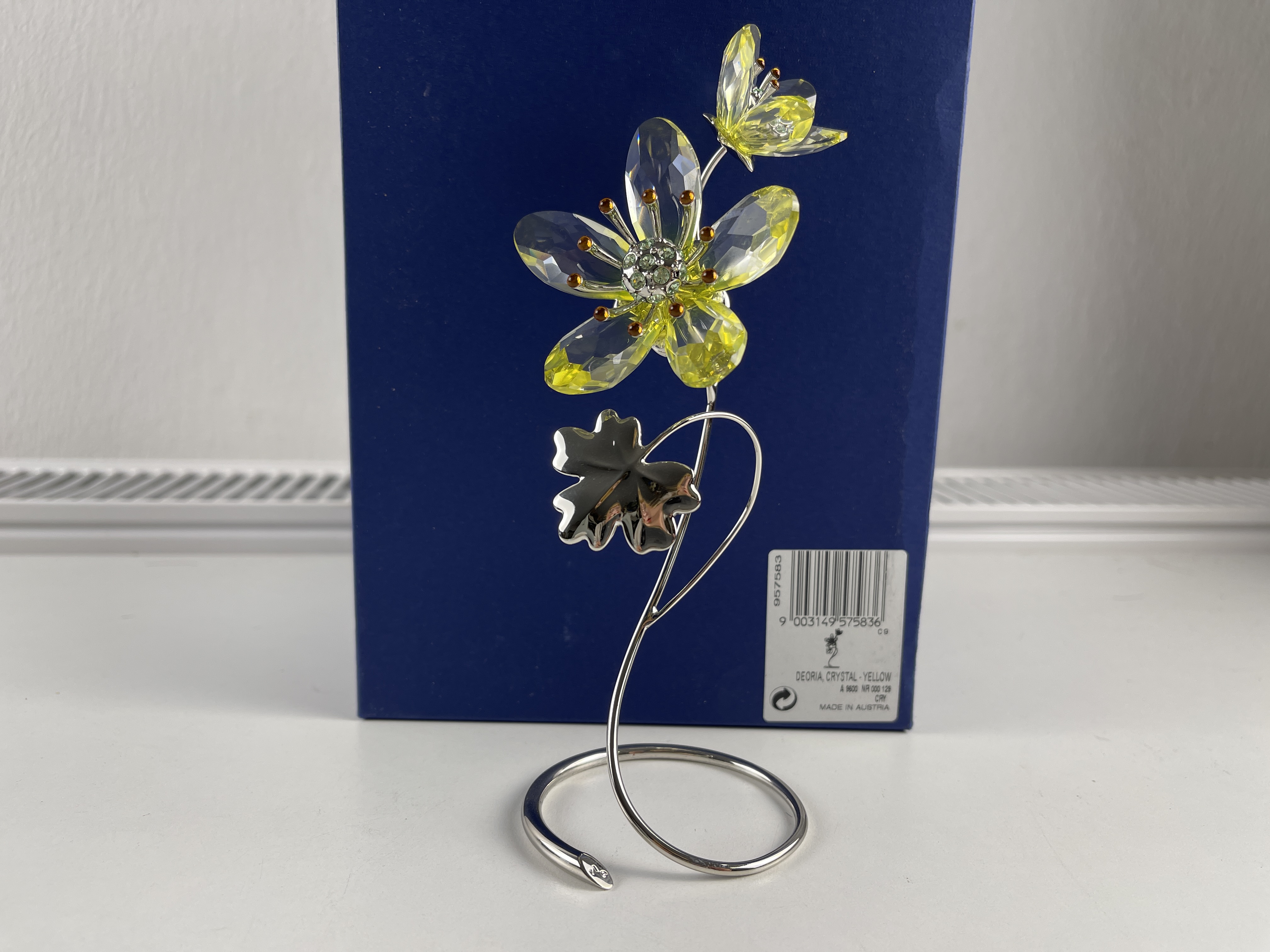 Swarovski Figur 8957583 Paradise Blume 18 cm. Ovp & Zertifikat - Top Zustand