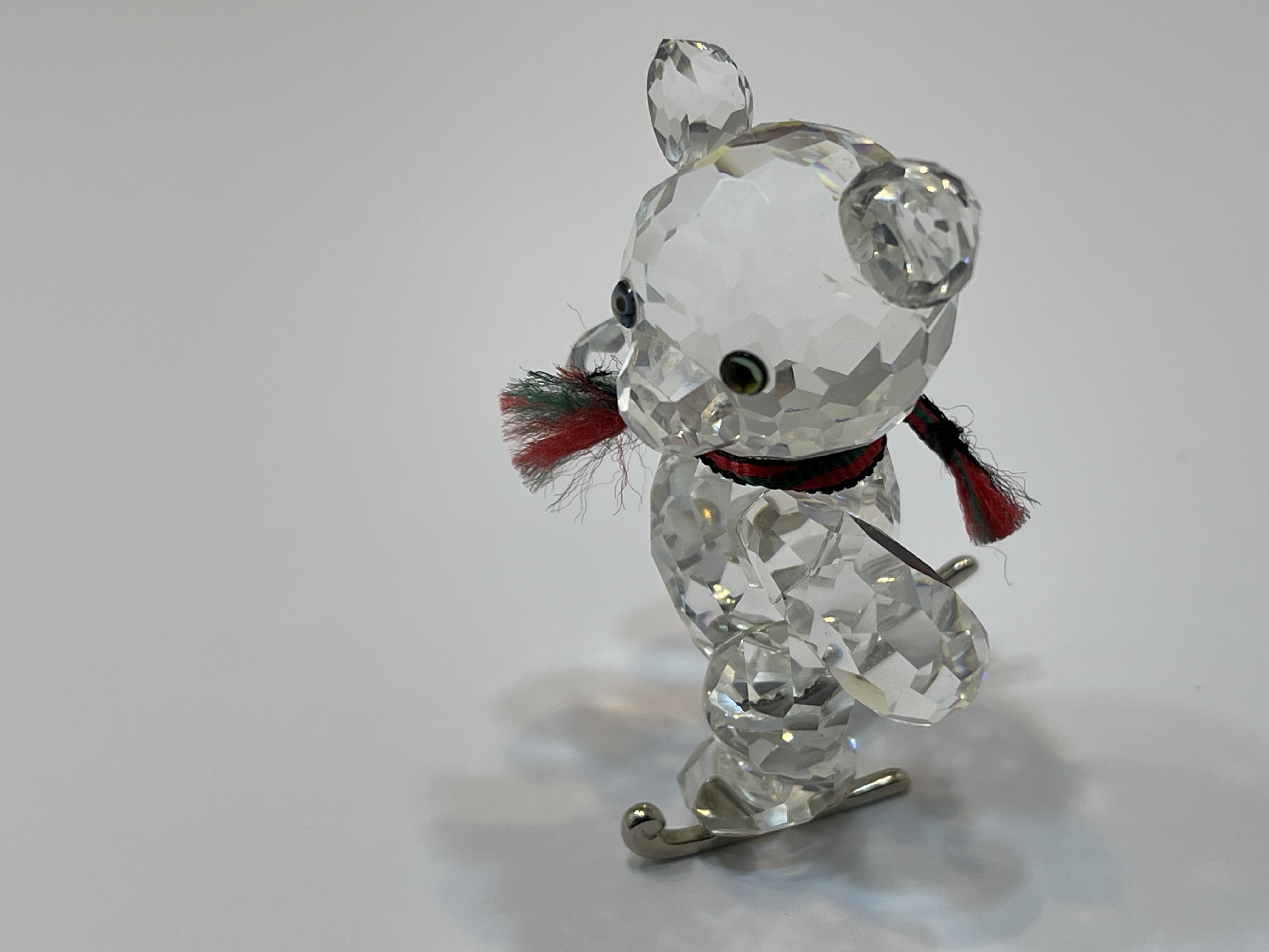 Swarovski Figur 193011 Kris Bär auf Schlittschuhe 5 cm.  Top Zustand   