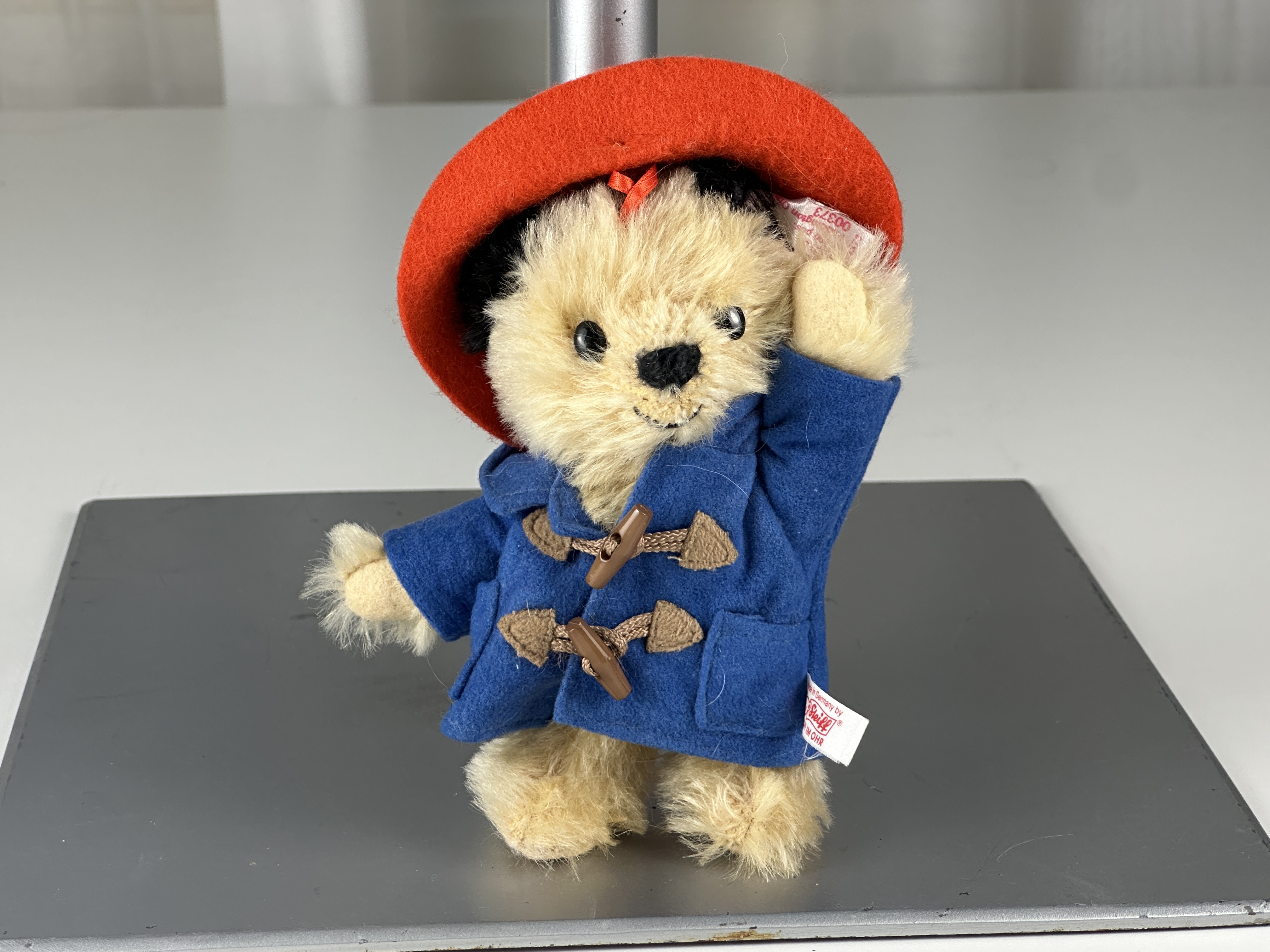 Steiff Tier 354373 Paddington Bear Ornament Teddybär 12 cm. Top Zustand