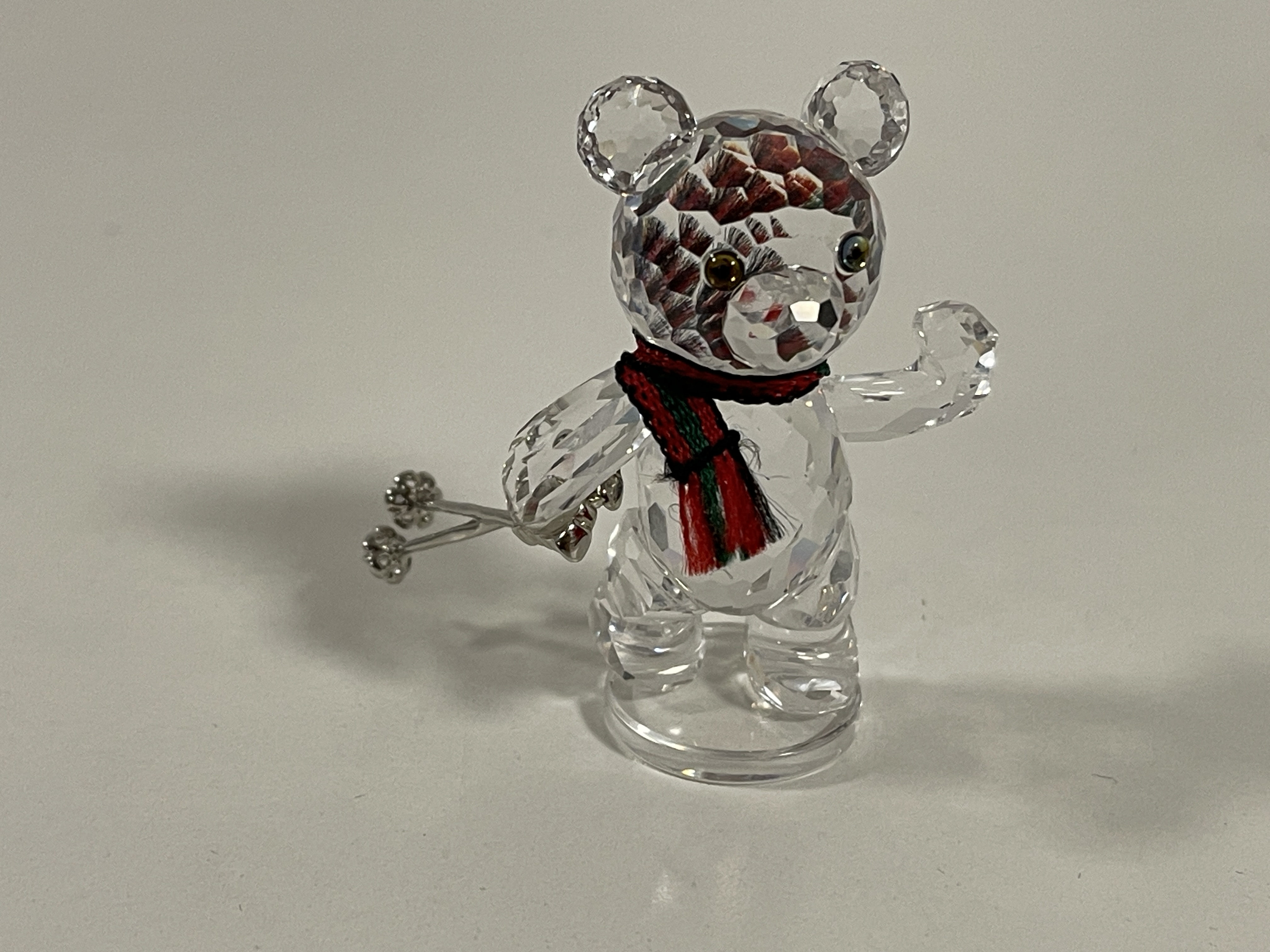 Swarovski Figur 234710 Kris Bär Ski - Fahrer 5 cm. (Ohne Ski) Top Zustand 
