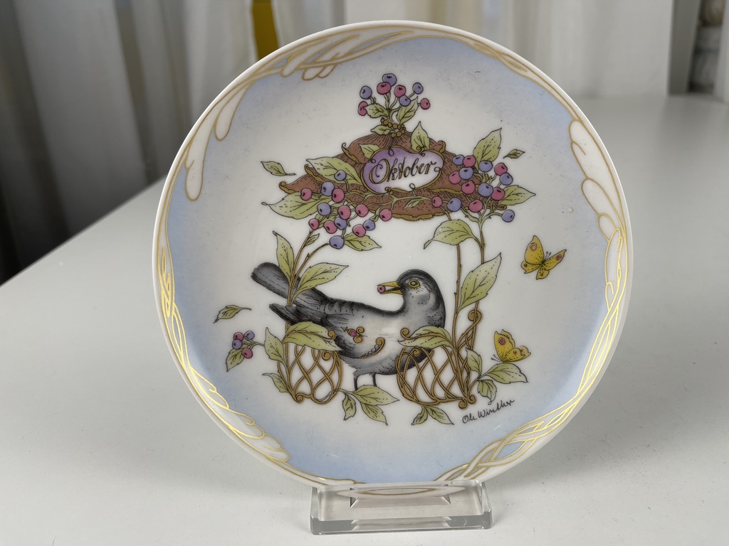 Hutschenreuther Porzellan Teller 16 cm Ø Top Zustand  