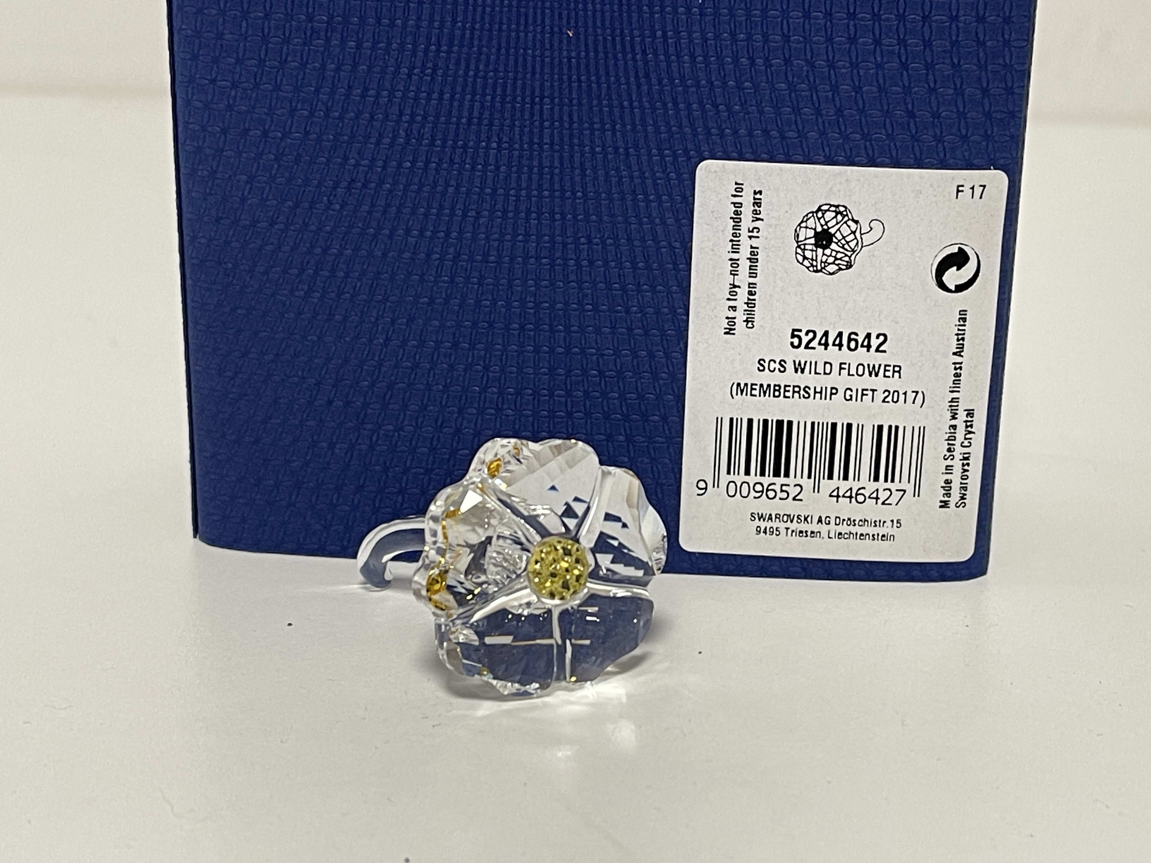 Swarovski Figur 5244642 SCS WildBlume. Ovp & Zertifikat. Top Zustand 