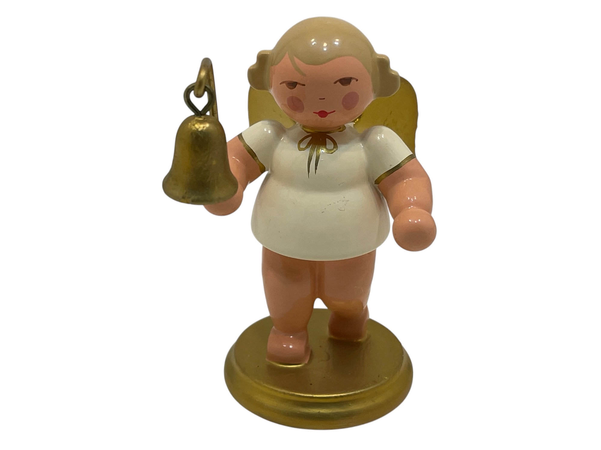 Erzgebirge Figur Christian Ulbricht Engel 6,8 cm. Top Zustand   