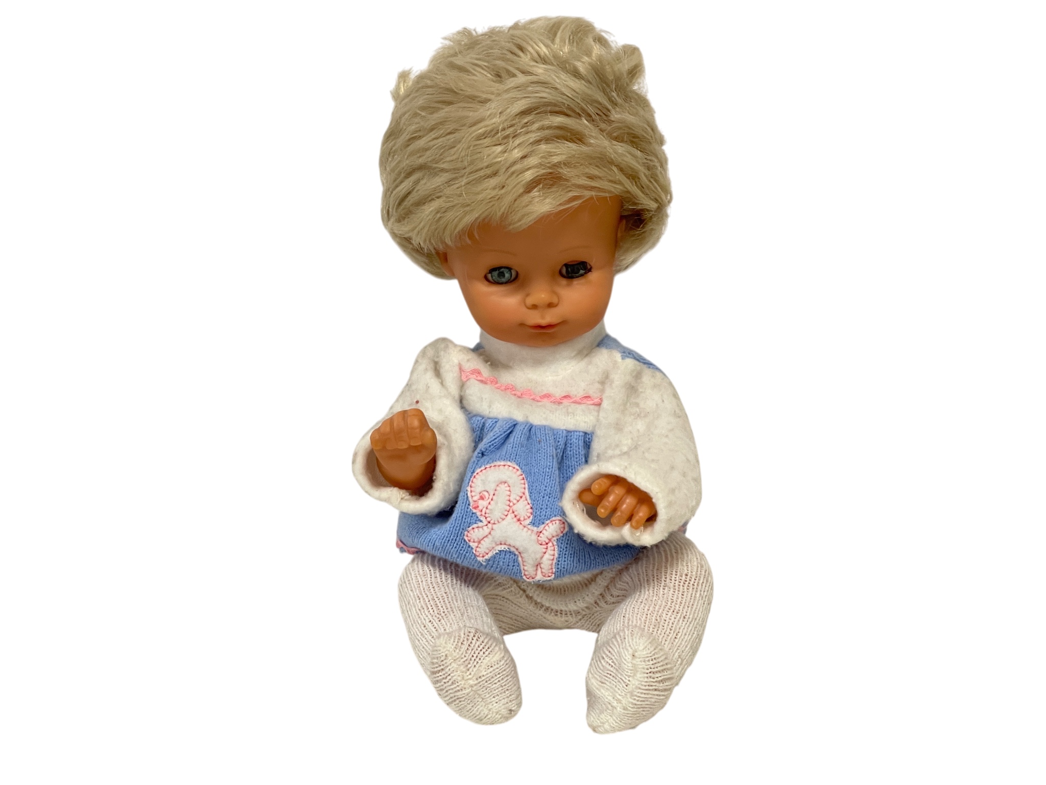 Künstler Vinyl Künstlerpuppe Puppe 34 cm. Zustand siehe Fotos  