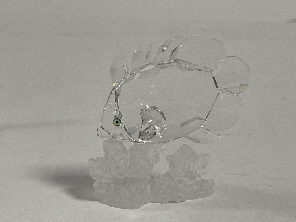 Swarovski Figur 077000 Schmetterlingsfisch 8,3 cm. Top Zustand    