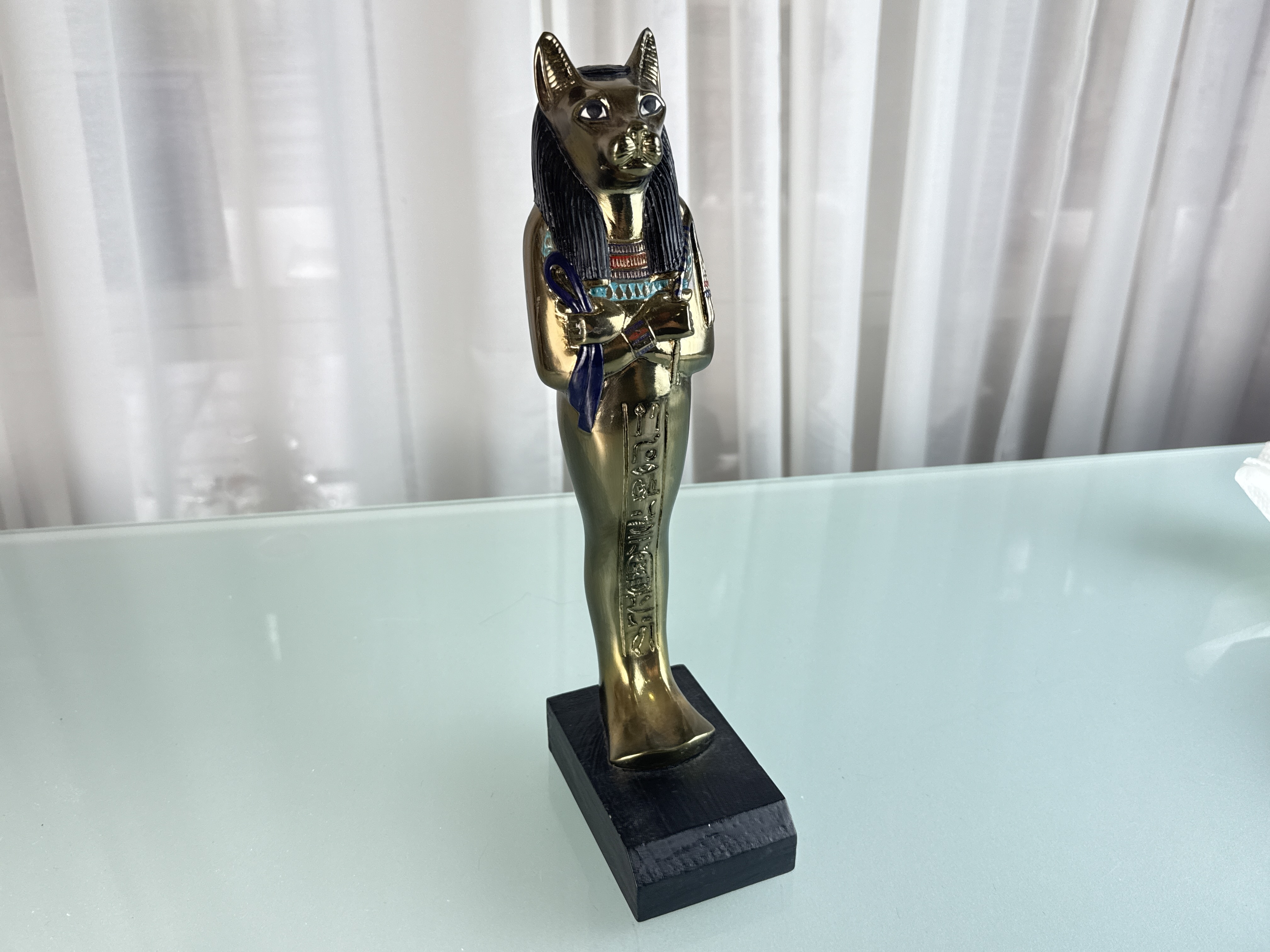 Sammler Figur Goldentut 31,5 cm. Top Zustand 