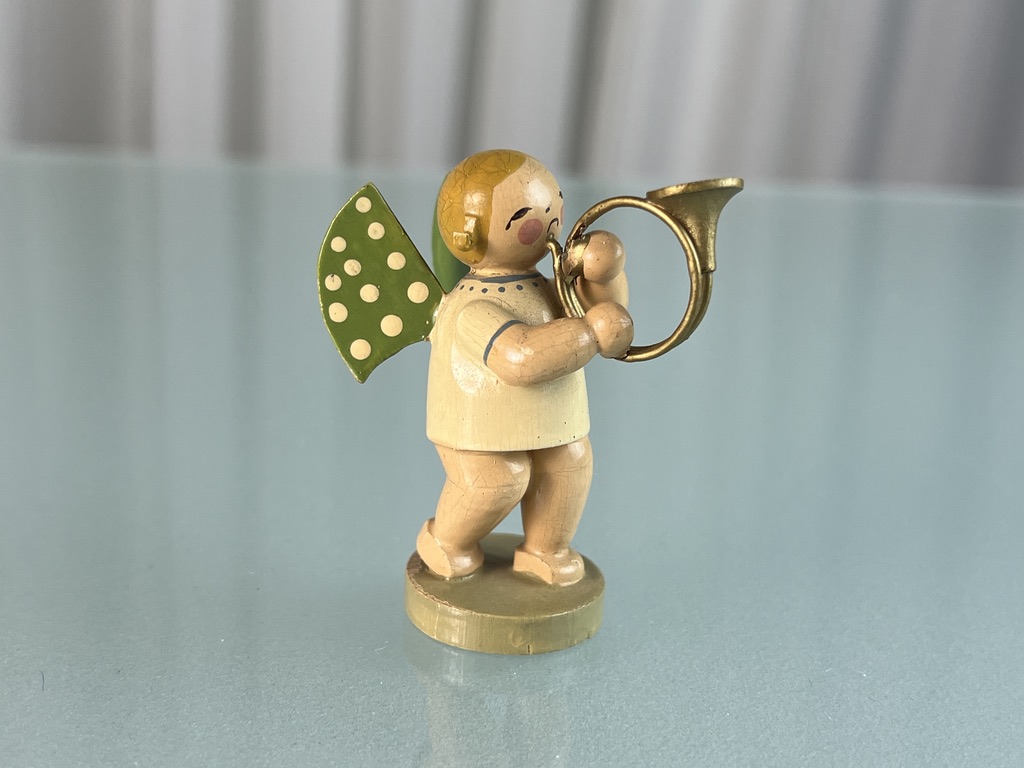 Erzgebirge Figur Sammlerfigur Holz 6 cm. Guter Zustand siehe Fotos