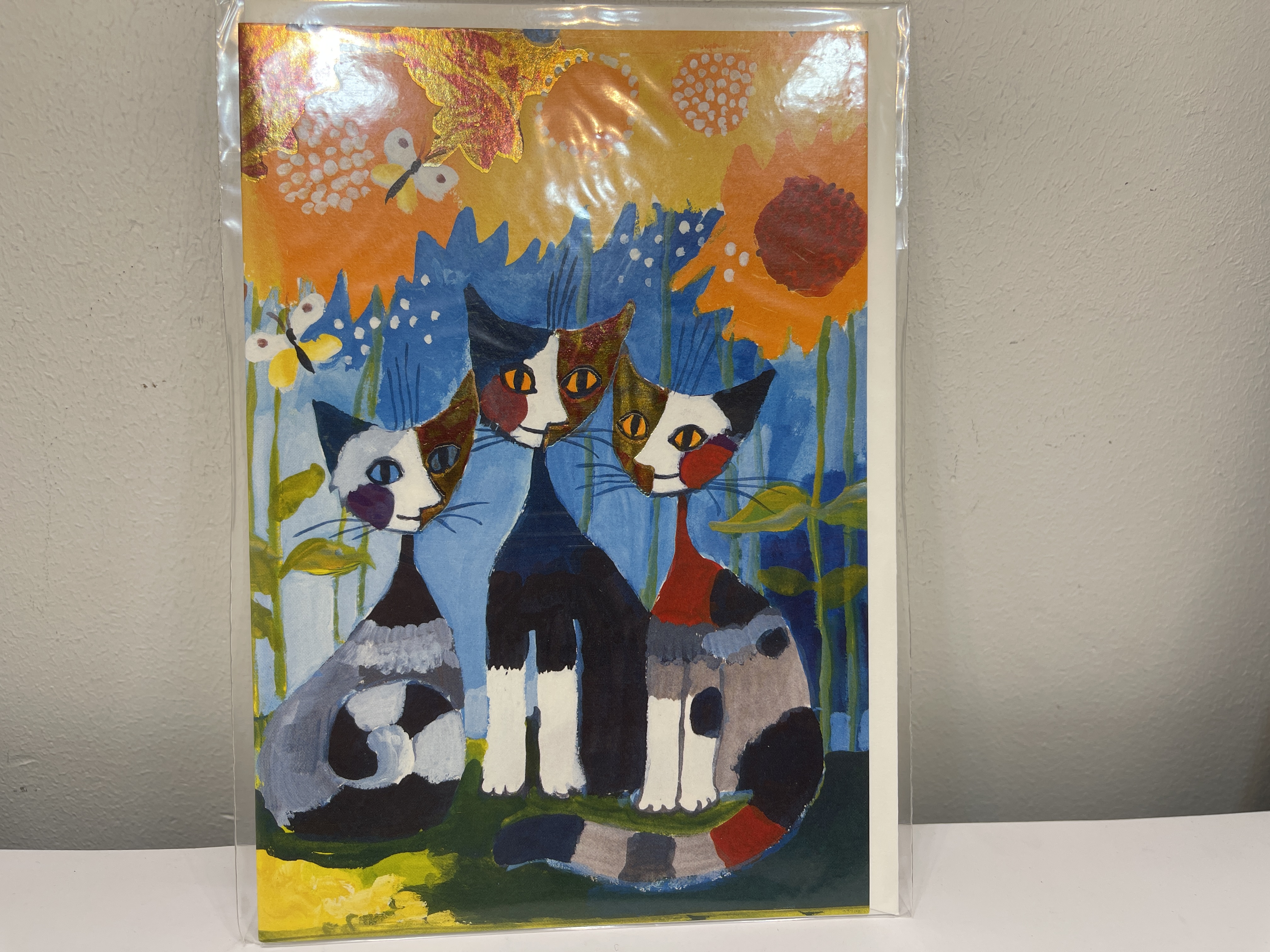 Rosina Wachtmeister 66-987-19-9 Grußkarten Set 5 Stück je 17,5 cm - Unbenutzt