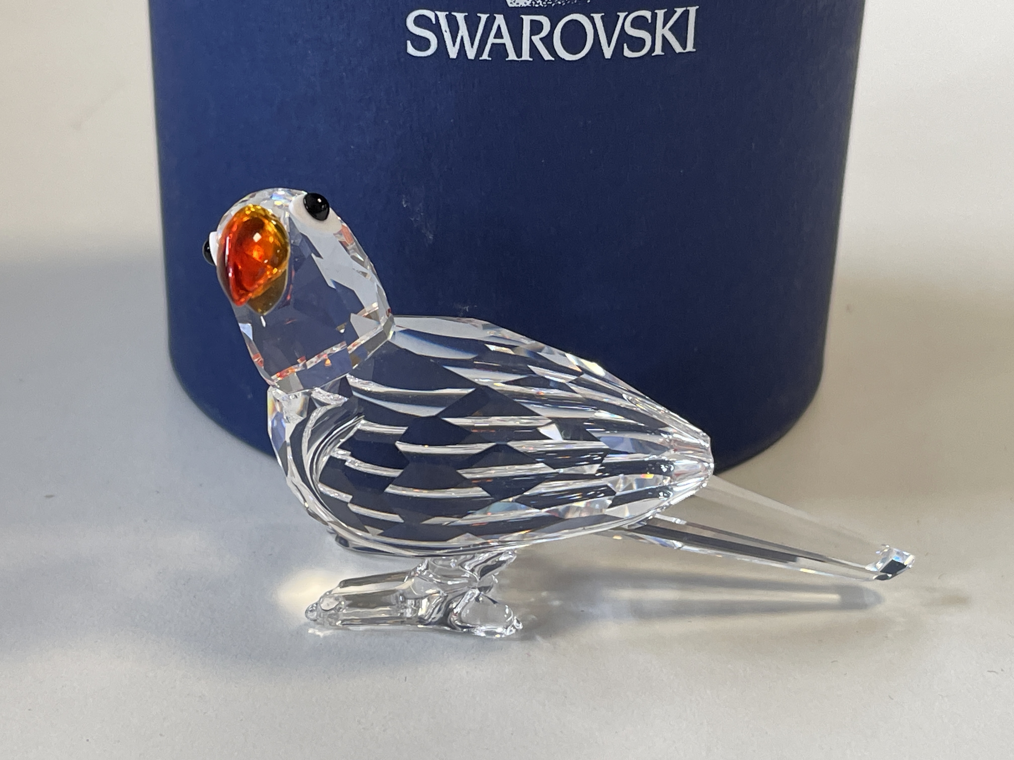 Swarovski Figur 294047 Kristall Papagei 7 cm. Mit OVP + Zertifikat. Top Zustand