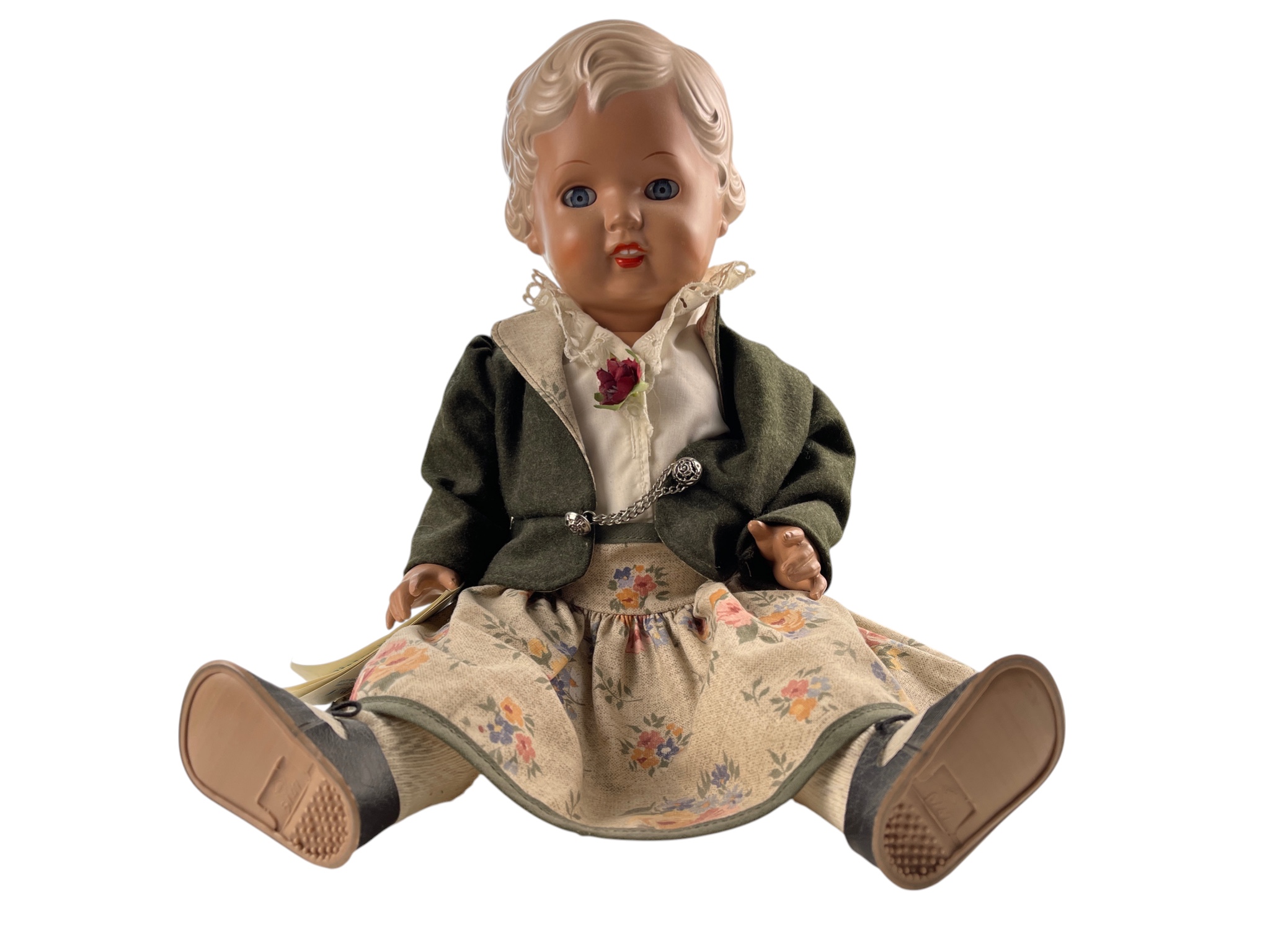 Schildkrötpuppe Tortulon Puppe 46 cm Top Zustand  