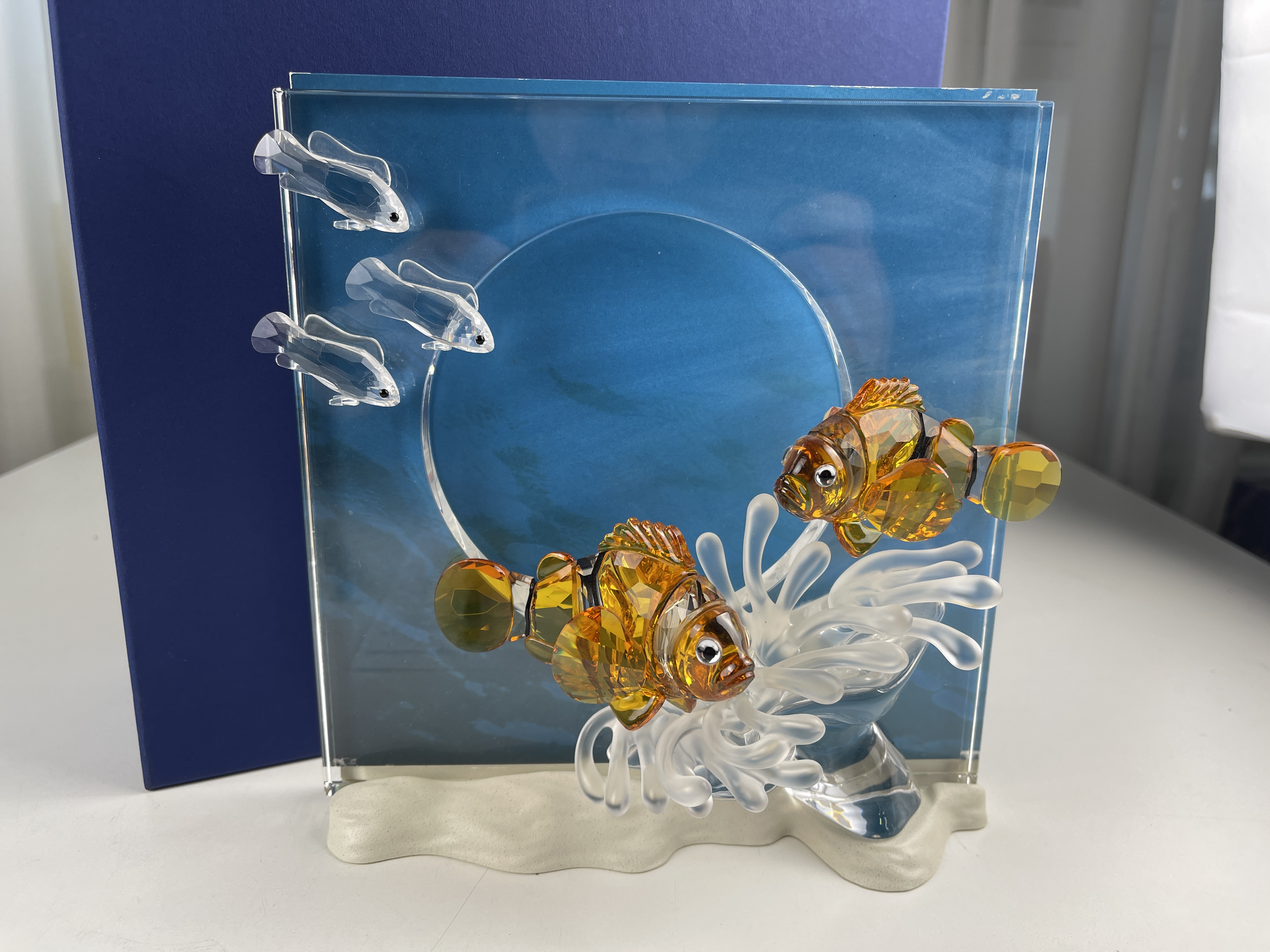  Swarovski Figur 657120 Wonders of the Sea Harmony 20 cm. Kiste Zertifikat Top Zustand 