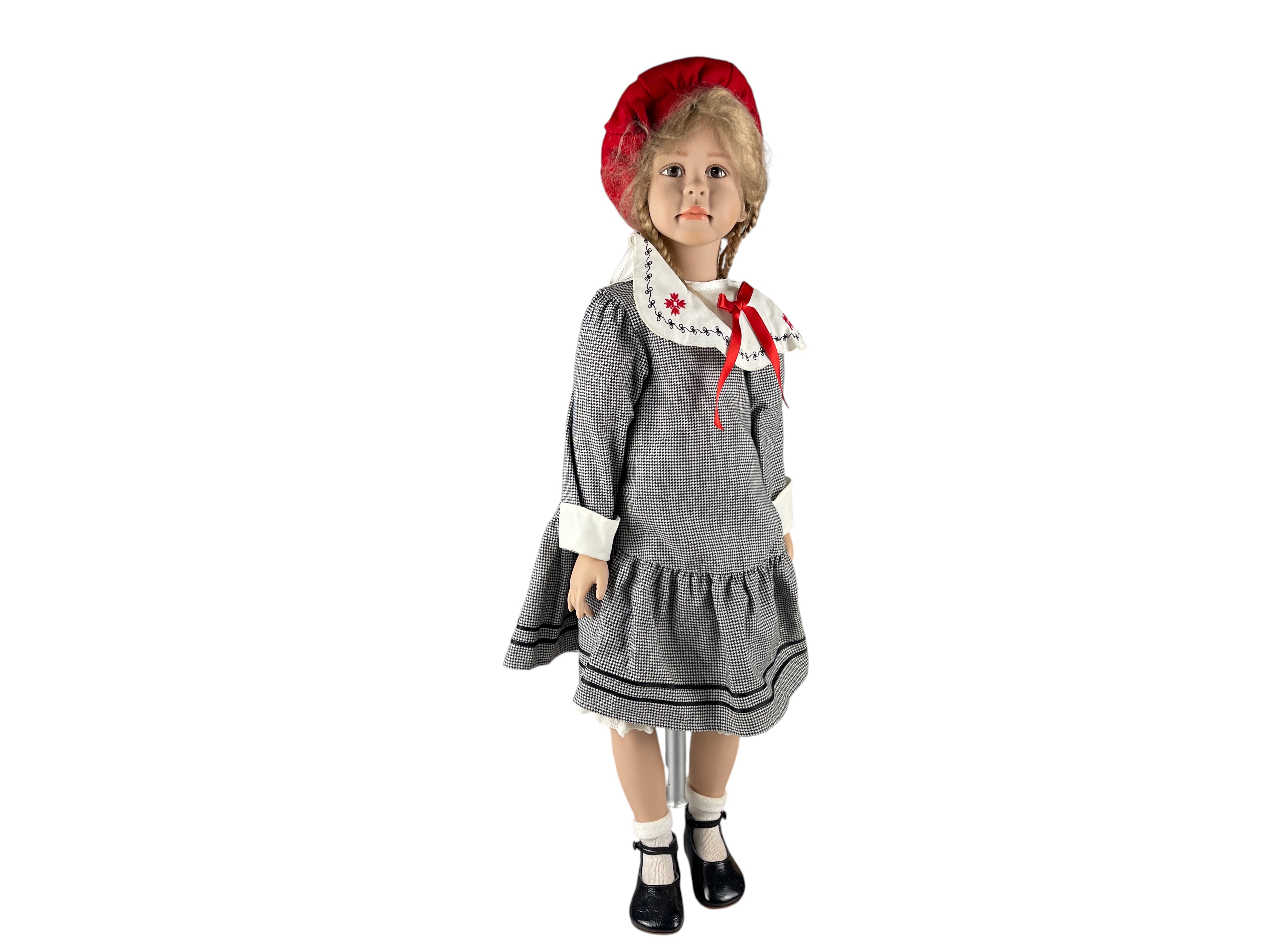 Sigikid Angelika Mannersdorfer Künstlerpuppe Vinyl Puppe 66 cm. Top Zustand   
