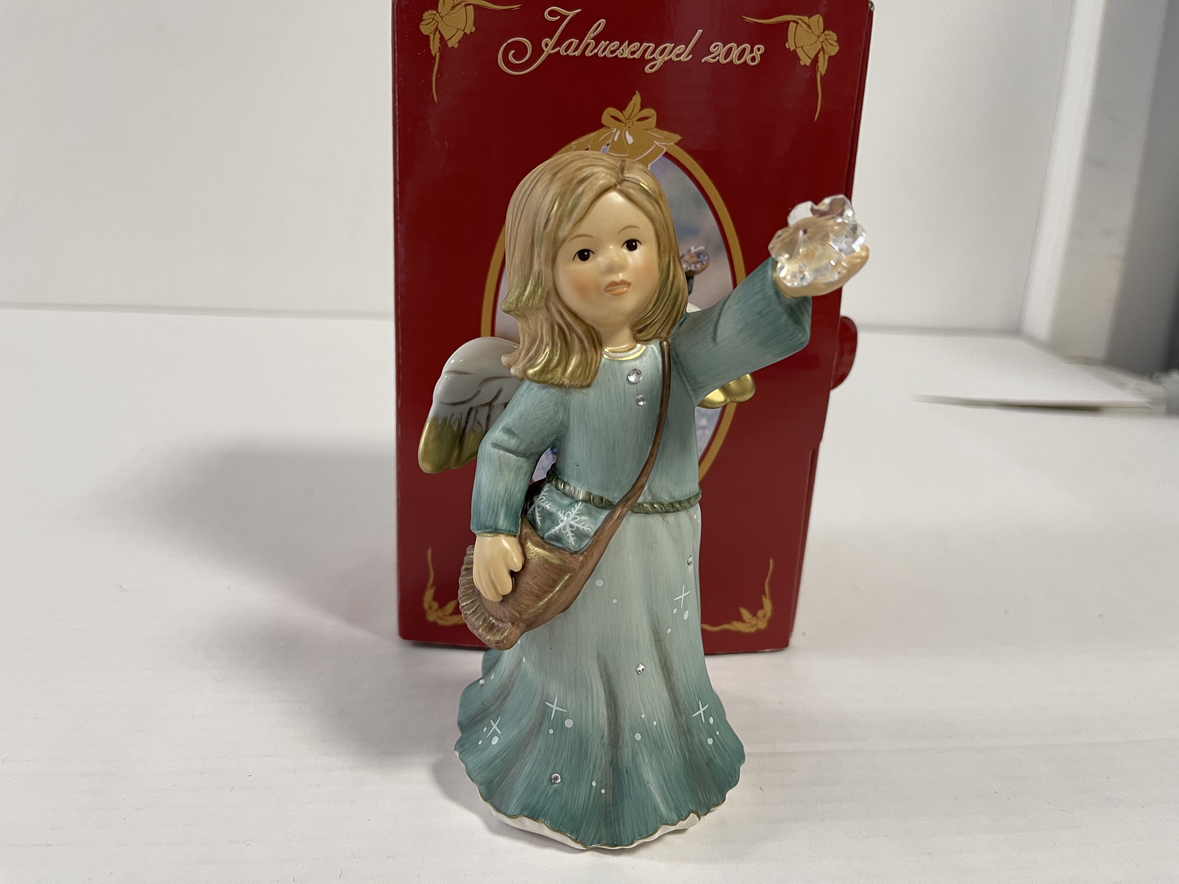  Goebel Figur 2008 Jahresengel 15,5 cm. 1 Wahl. Top Zustand  
