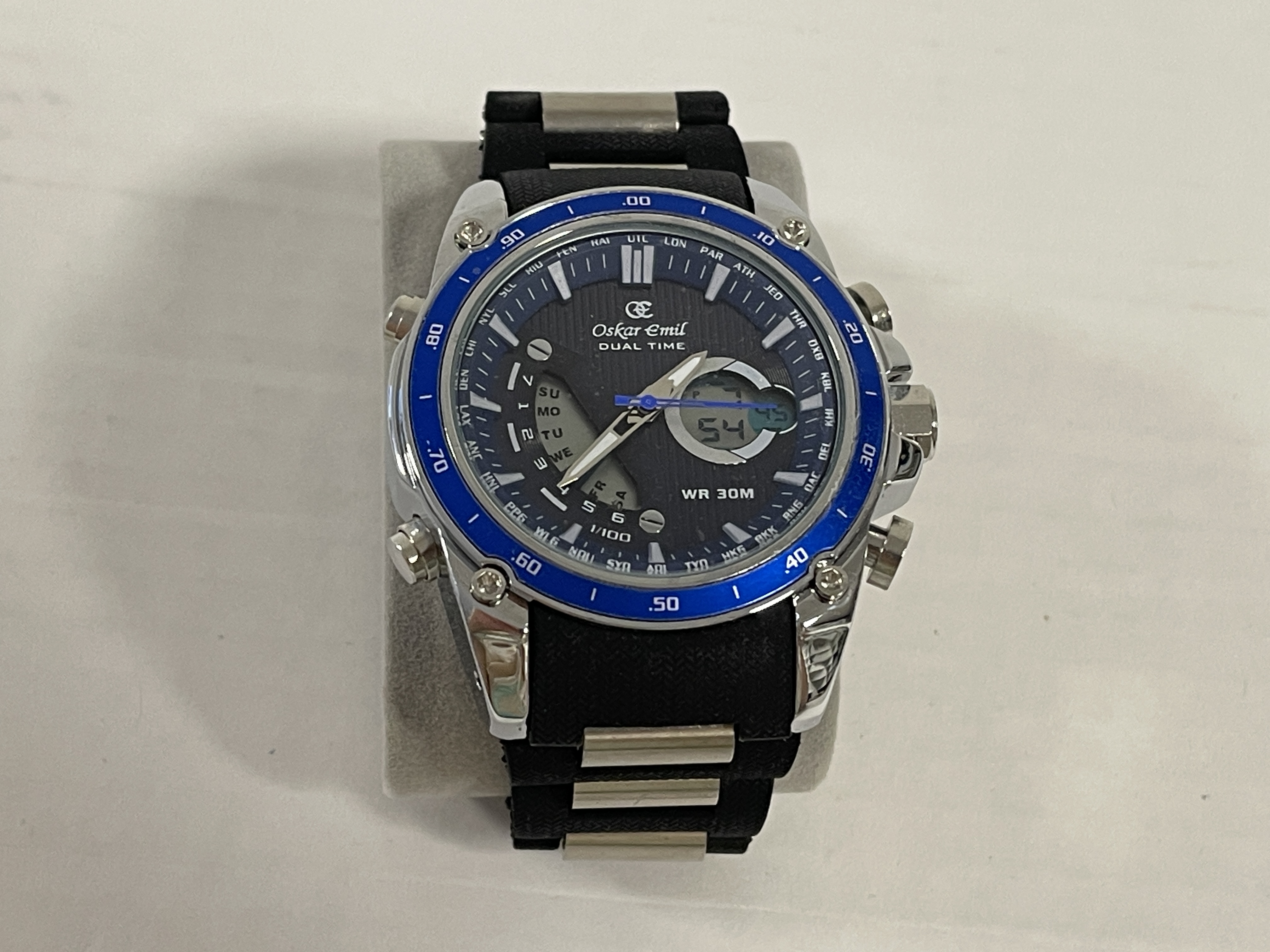 Oskar + Emil Herren Armbanduhr Quartz - Top Zustand 