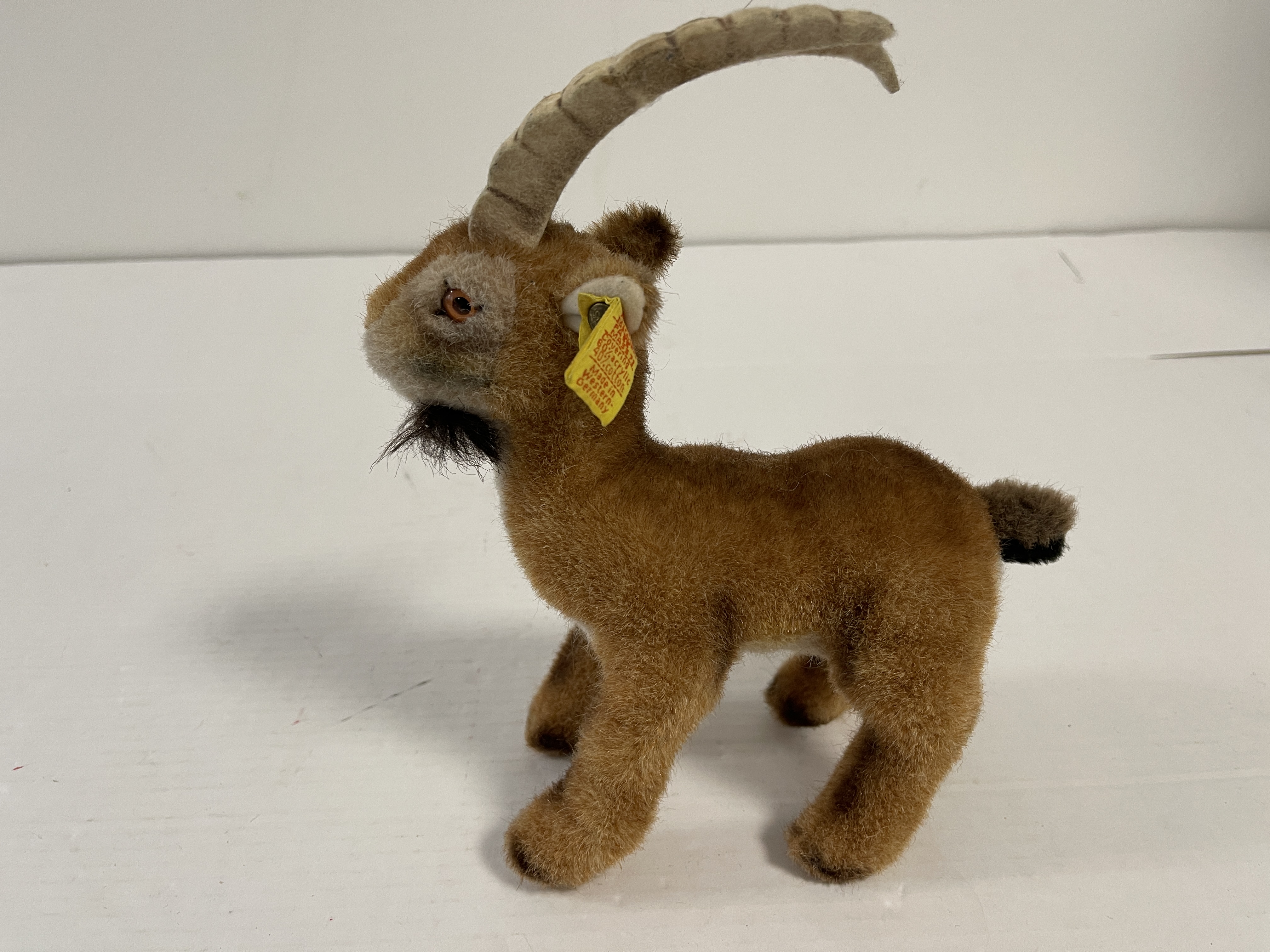 Steiff Tier Steinbock 3460/20 Rocky 20 cm. Top Zustand     
