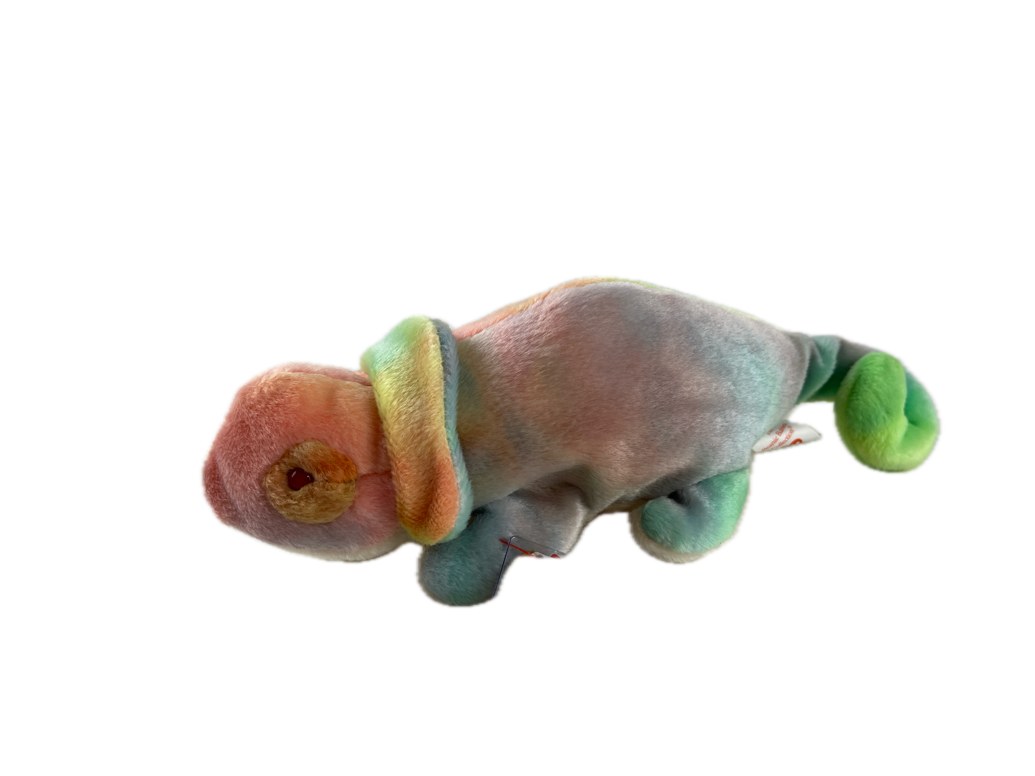 Sammler Stofftier Beanie Babies - Chamäleon - 21 cm. Top Zustand  