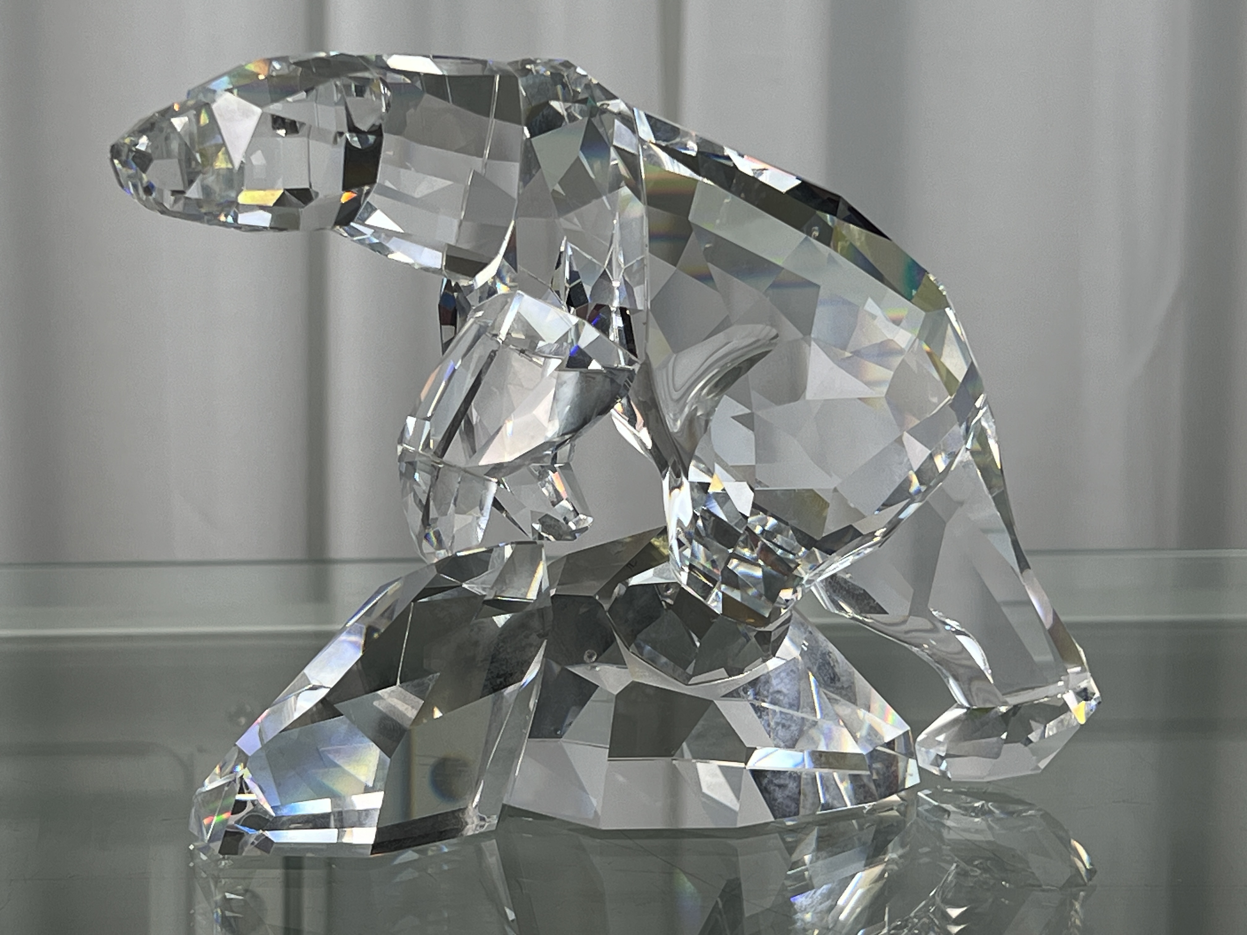  Swarovski Figur 837477 Eisbär Nanuc 17 cm. Top Zustand   