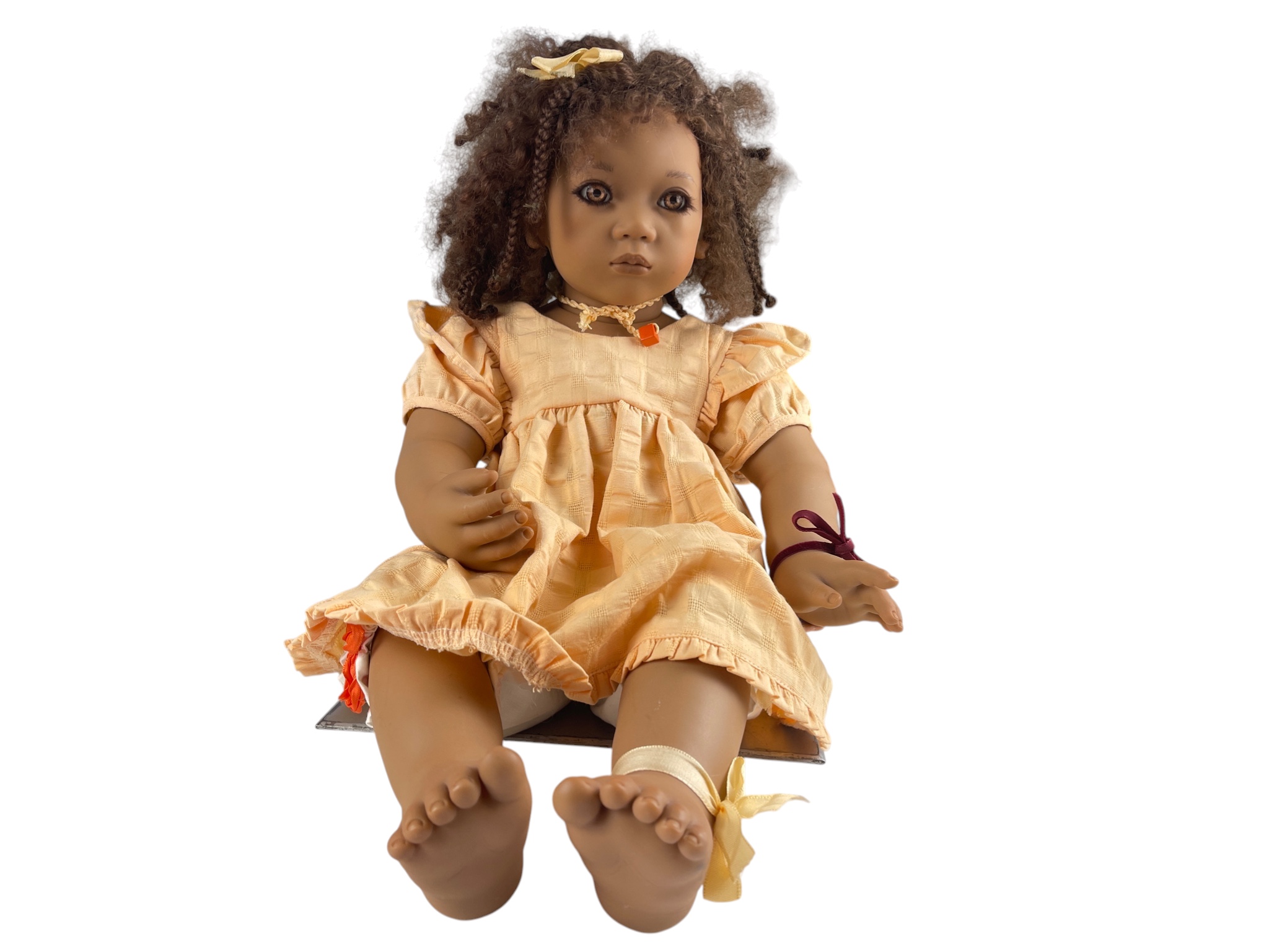  Künstlerpuppe Annette Himstedt Puppe Keri 58 cm. Top Zustand.  