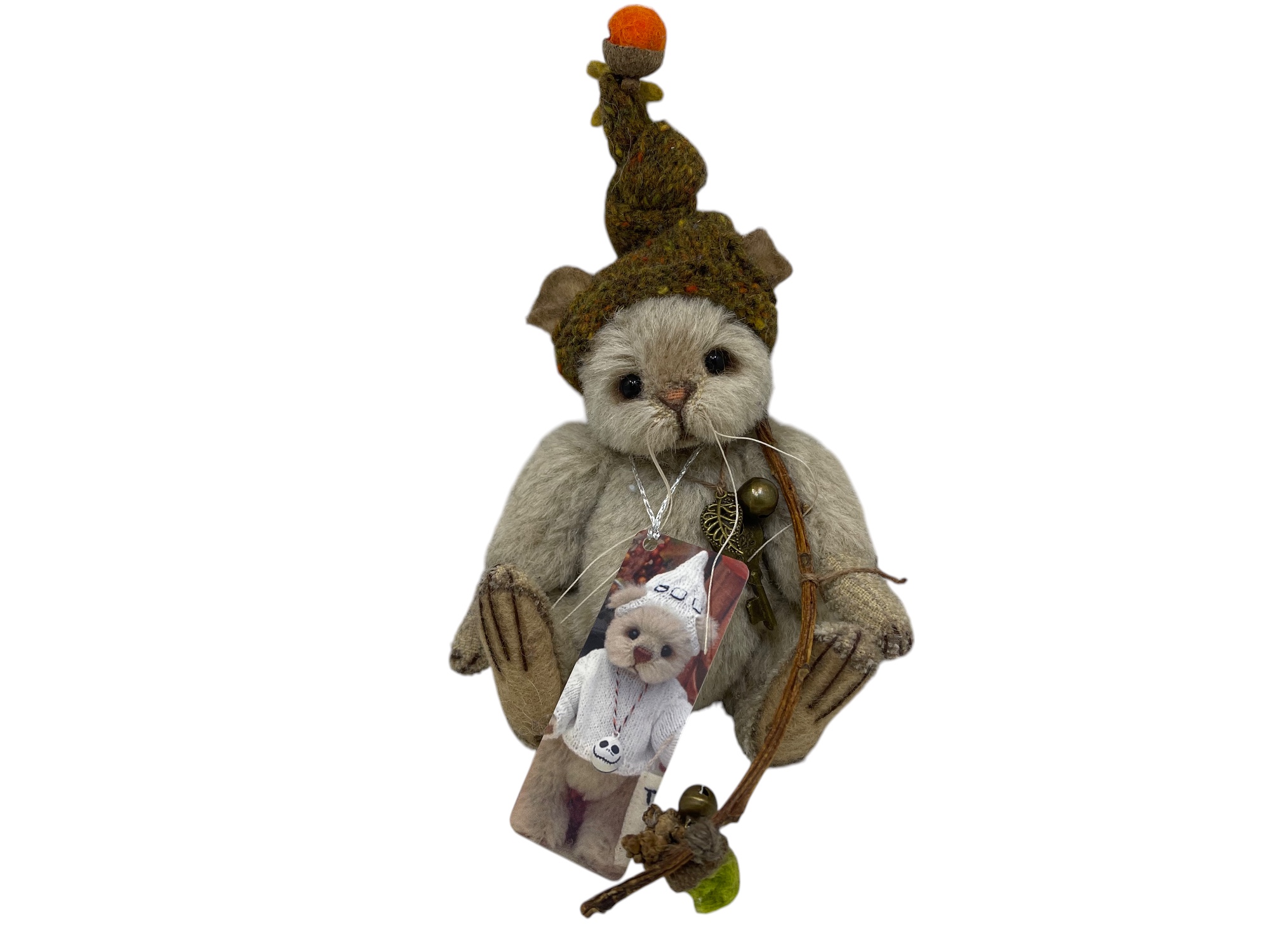 Künstlerbär Teddybär Ju-Beary-Bears 16 cm. Top Zustand.      