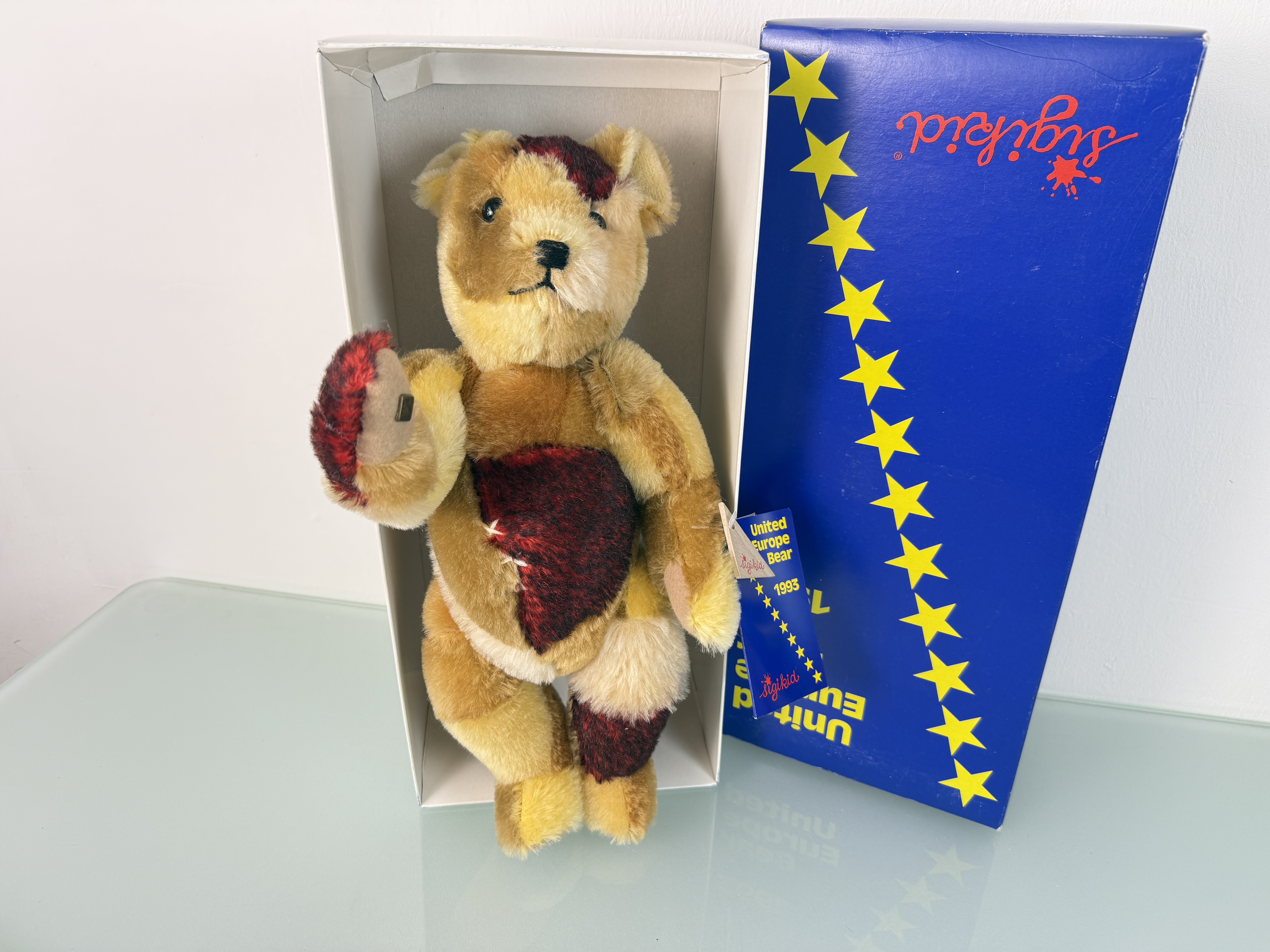 Künstlerbär Sigikid Bär Teddy Bär 38 cm. Top Zustand.   