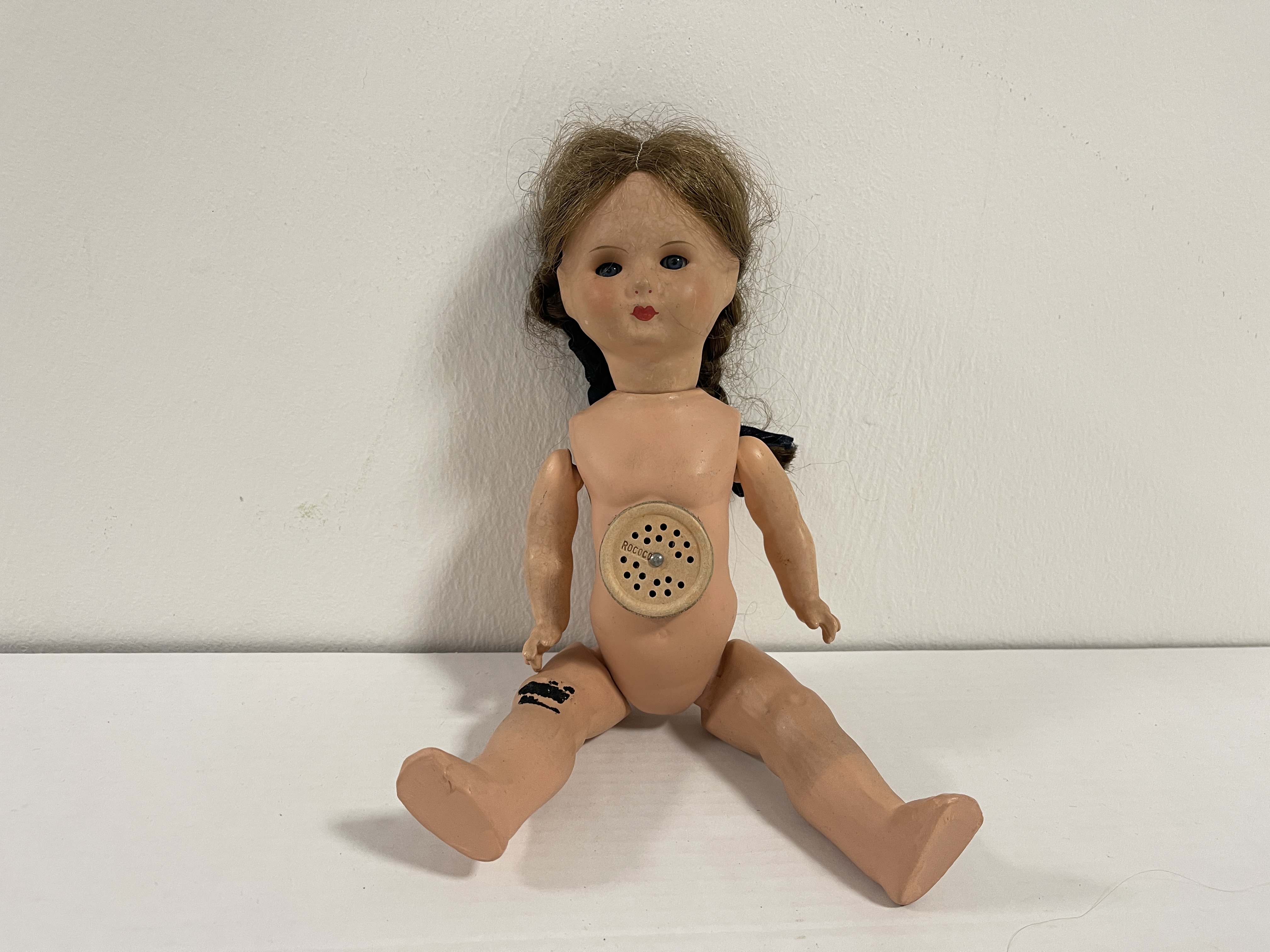 Künstlerpuppe Sammler Puppe alte Puppe 31 cm Zustand siehe Fotos