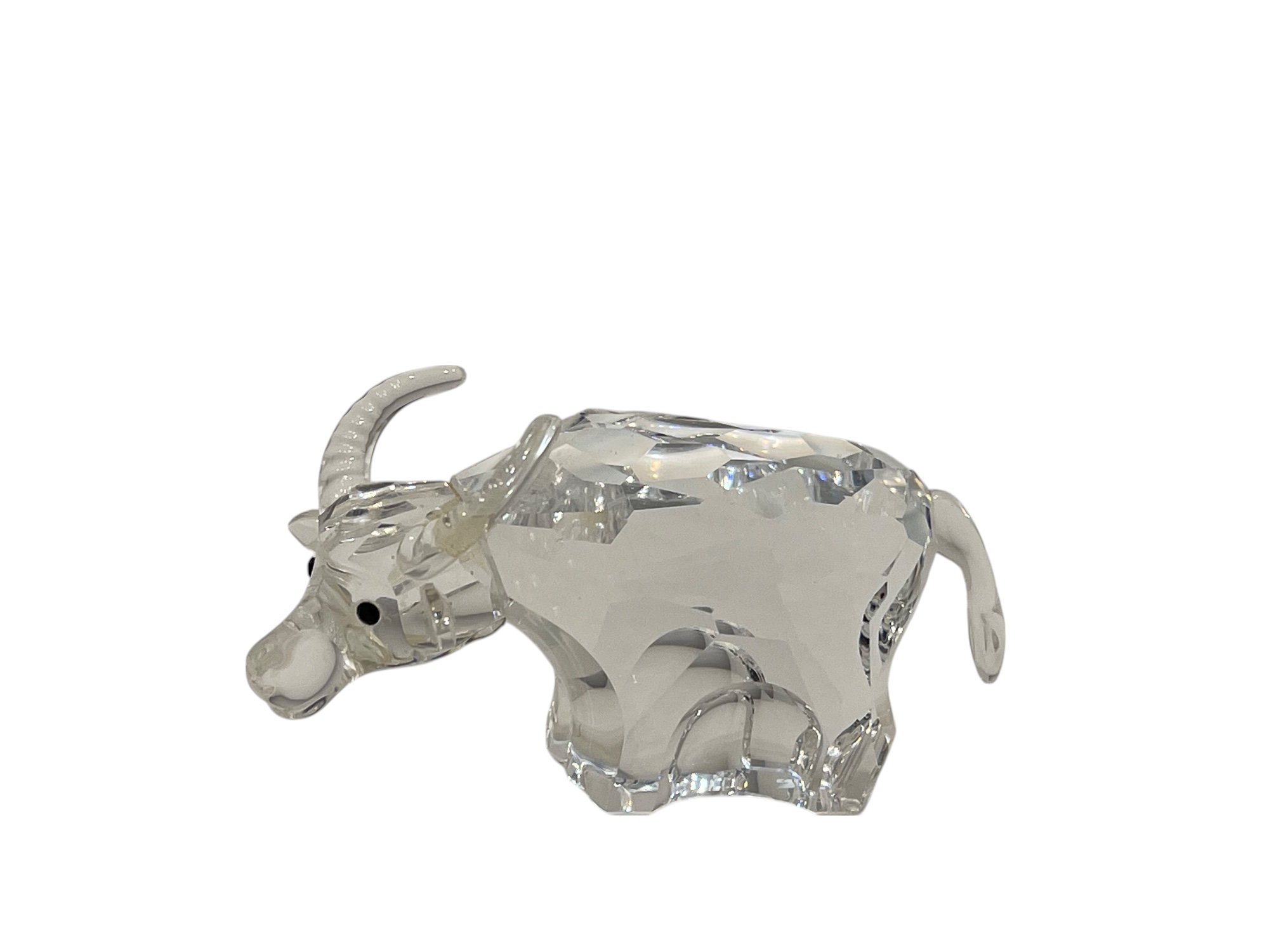  Swarovski Figur 275437 Zodiak Wasserbüffel 6,5 cm. - Top Zustand  
