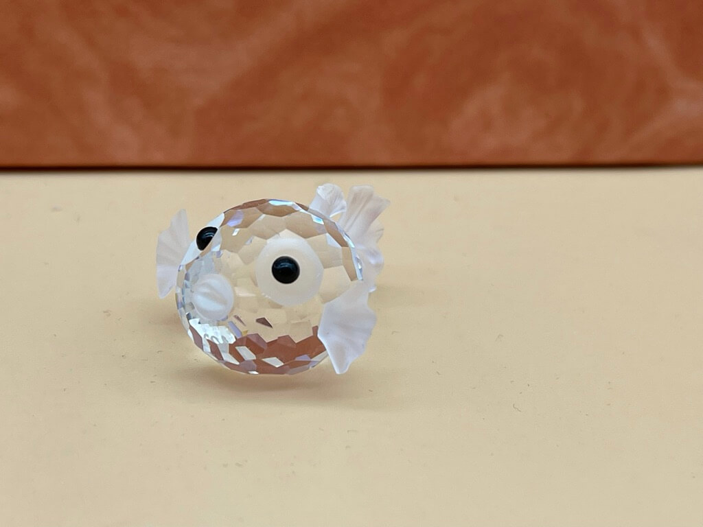 Swarovski Figur 013960 Kugelfisch 4 cm. Top Zustand.