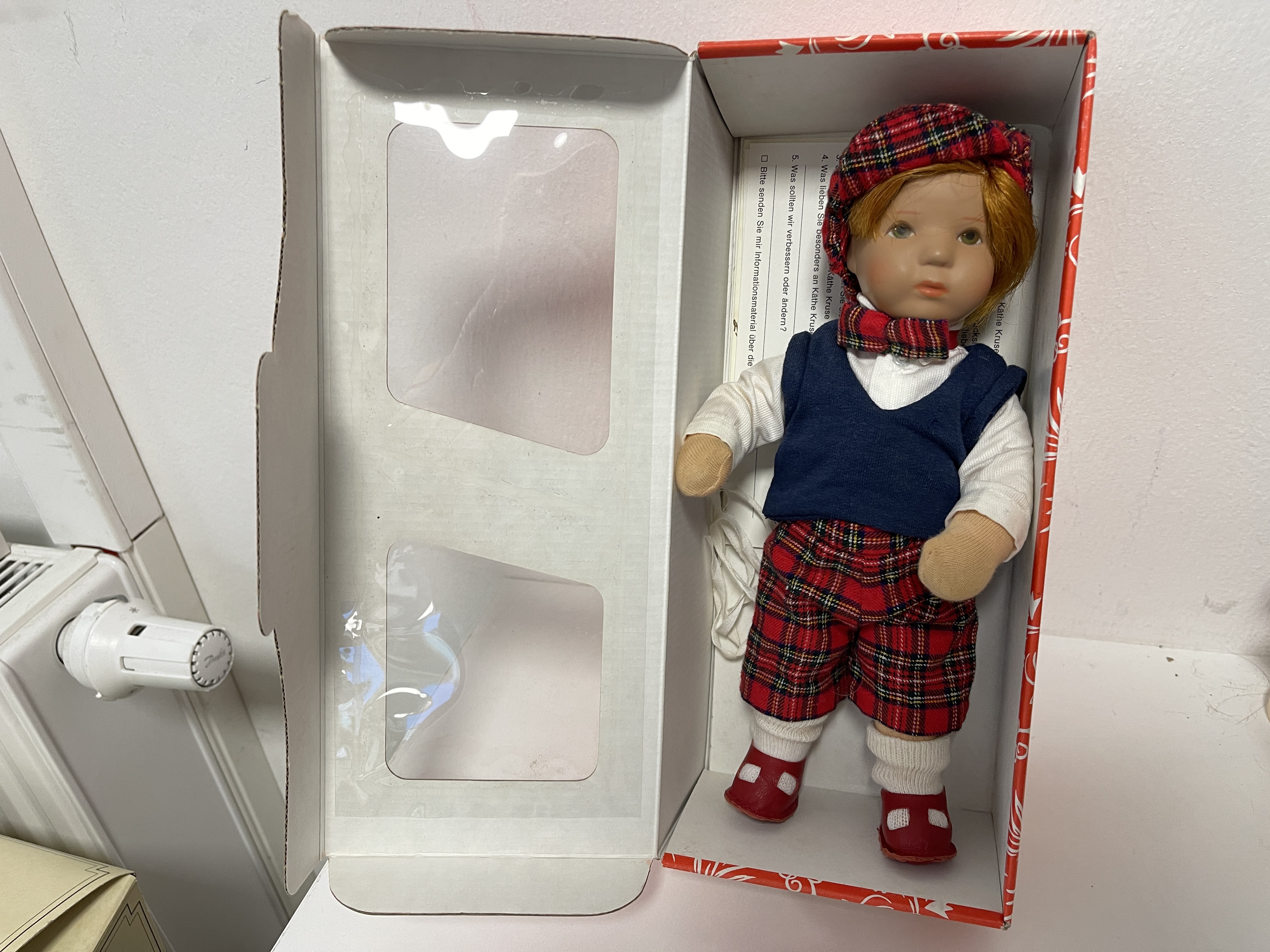 Käthe Kruse Puppe Sammler Puppe 26 cm Top Zustand    