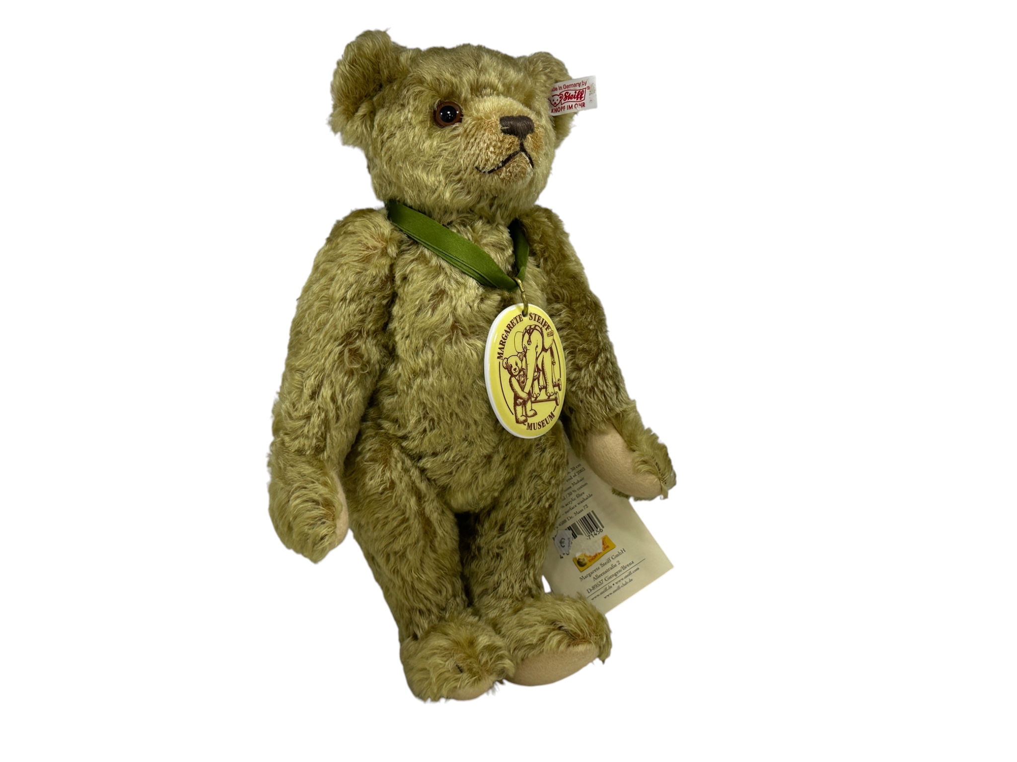 Steiff Tier 671456 Museumsbär Bär Teddy 30 cm. - Top Zustand 