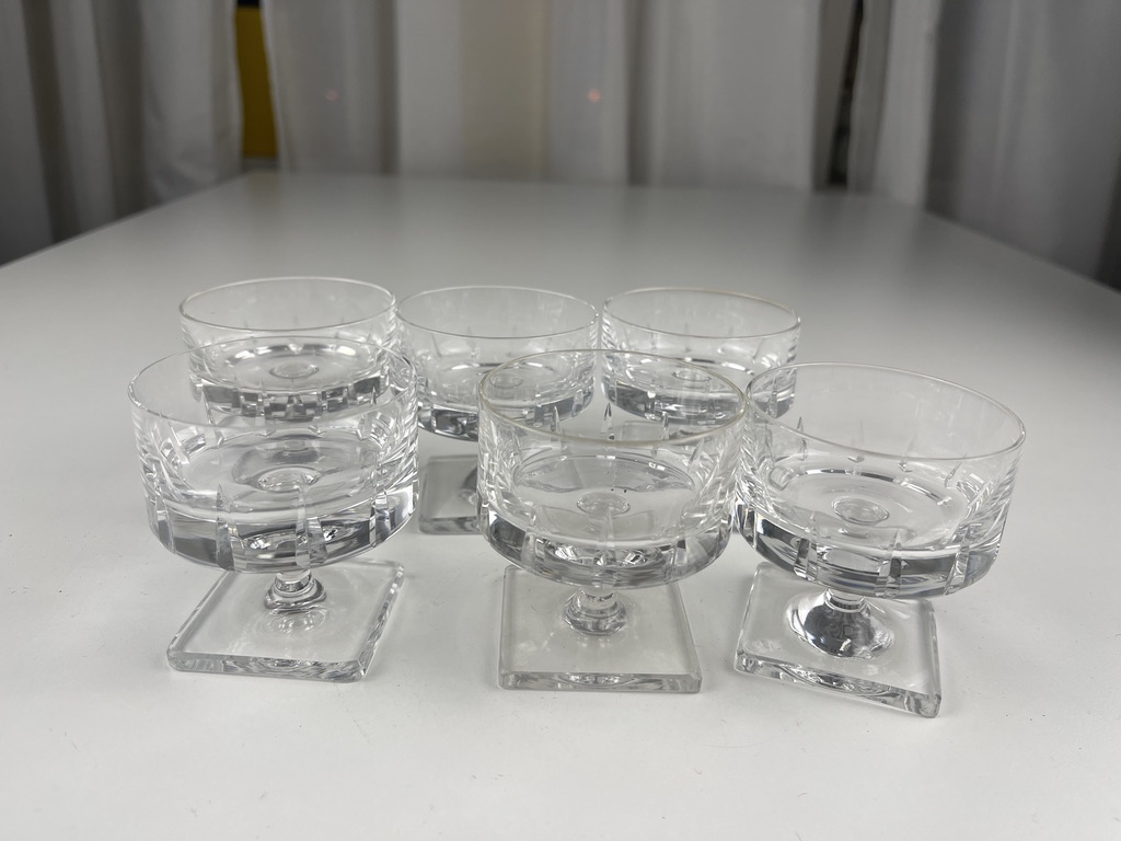 Rosenthal Eierlikör Glas Kristallglas Set 6 Stück je 7 cm - Top Zustand