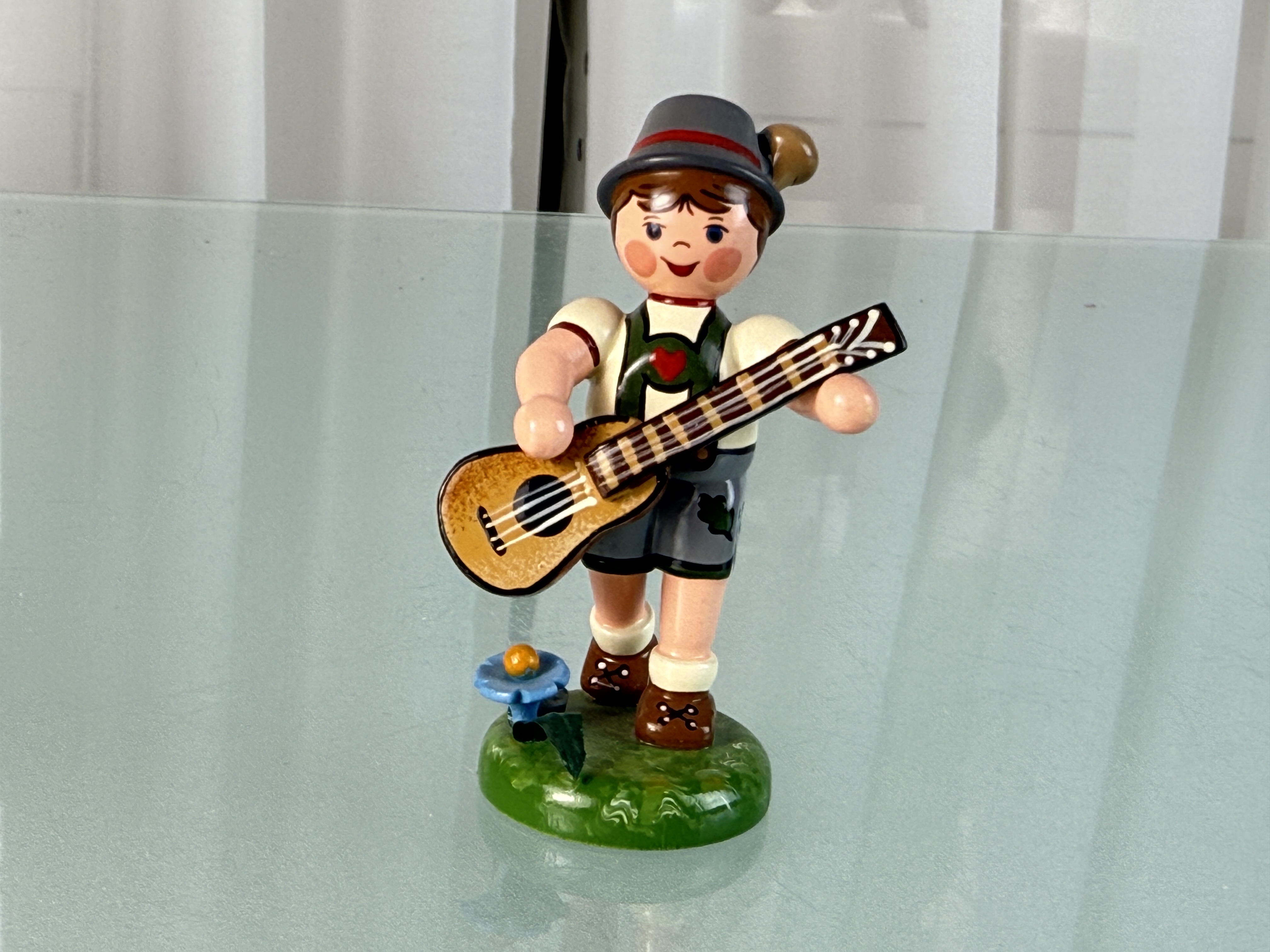 Erzgebirge Sammler Figur Hubrig 5,5 cm. Top Zustand   