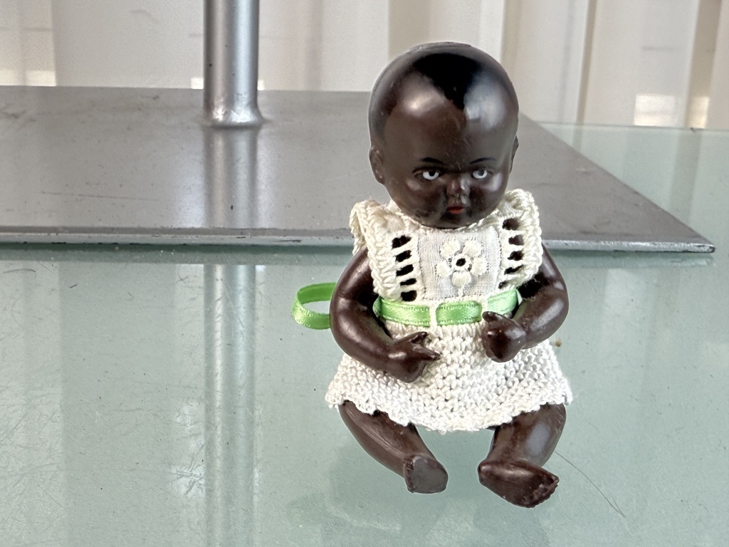 Schildkrötpuppe Tortulon Puppe 8 1/2 cm Zustand siehe Fotos 