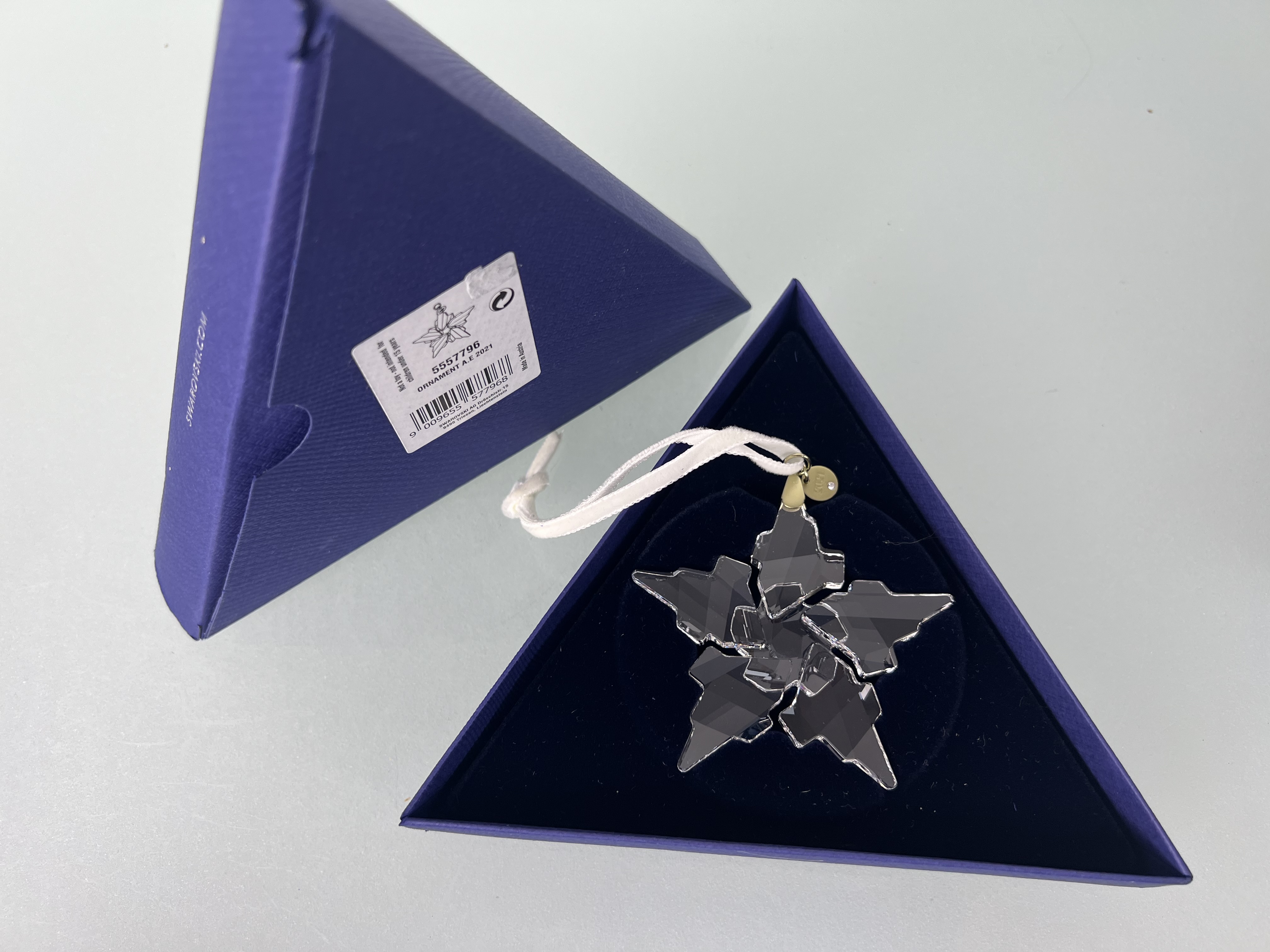  Swarovski Figur 5557796 Weihnachtsstern 2021 Groß 7,2 cm.Mit OVP. Top Zustand 