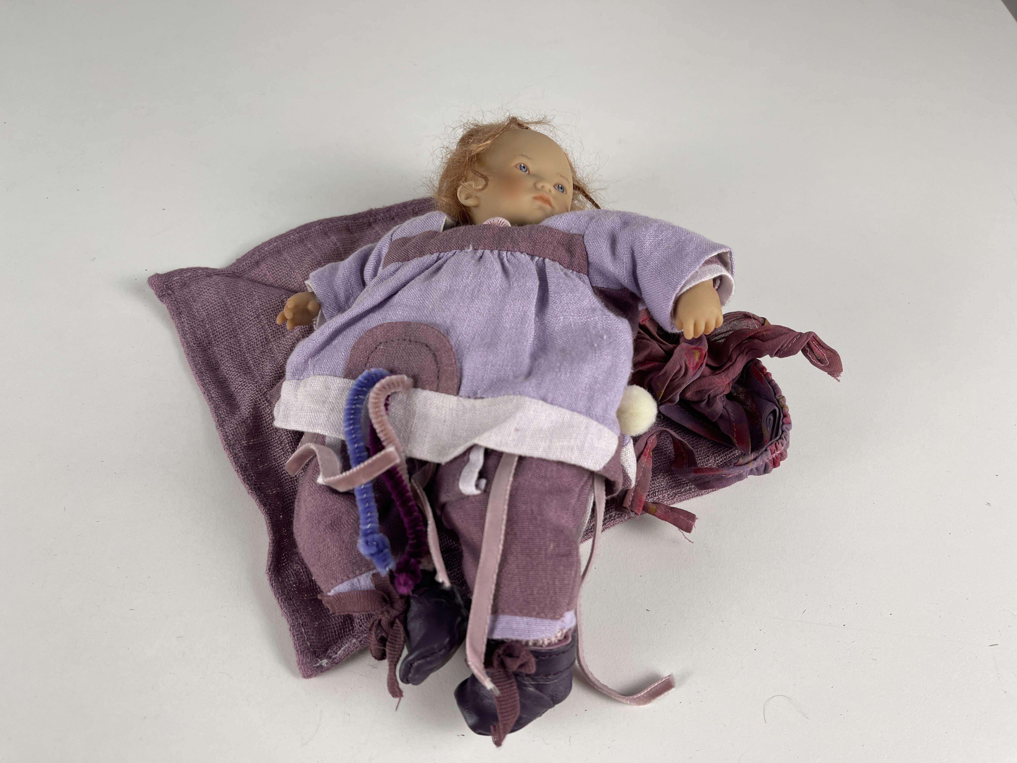 Annette Himstedt Puppe Club Mini 22 cm. Top Zustand     