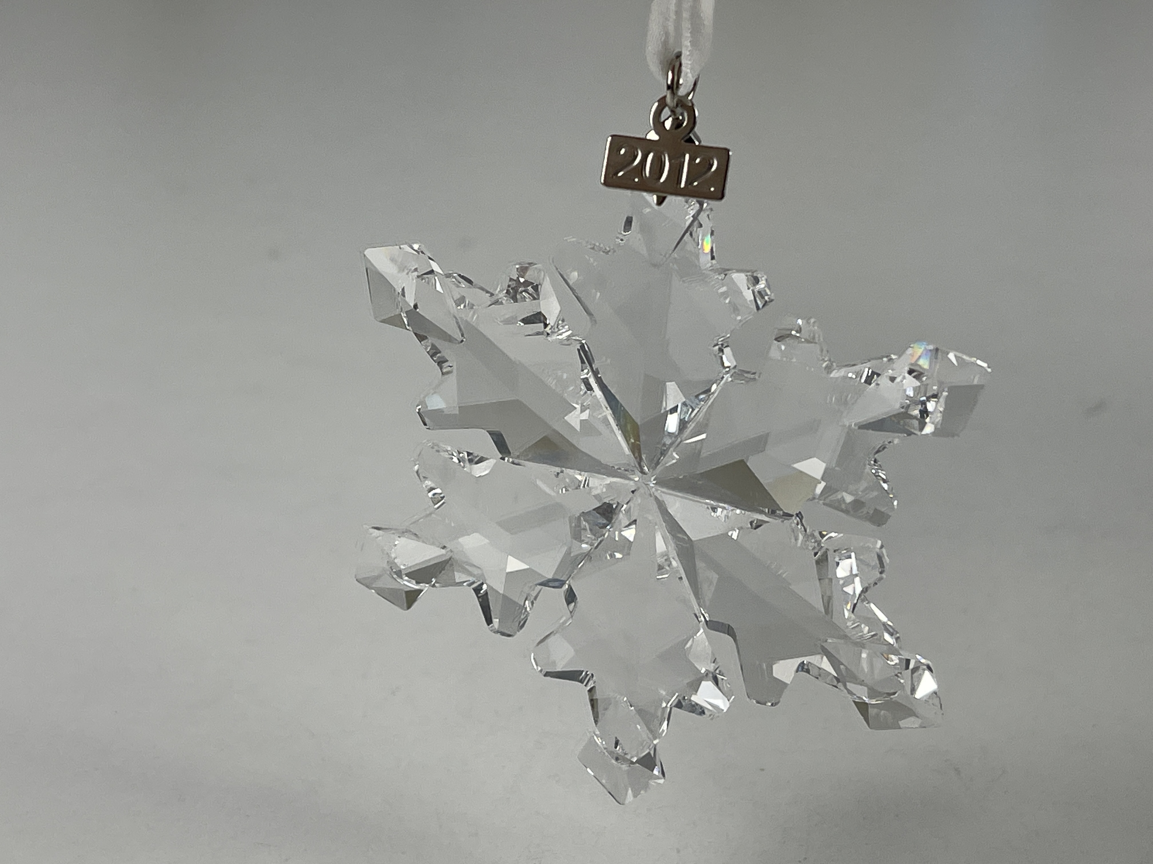 Swarovski Figur 1125019 Weihnachtsstern 2012 Groß. 7,5 cm Top Zustand  