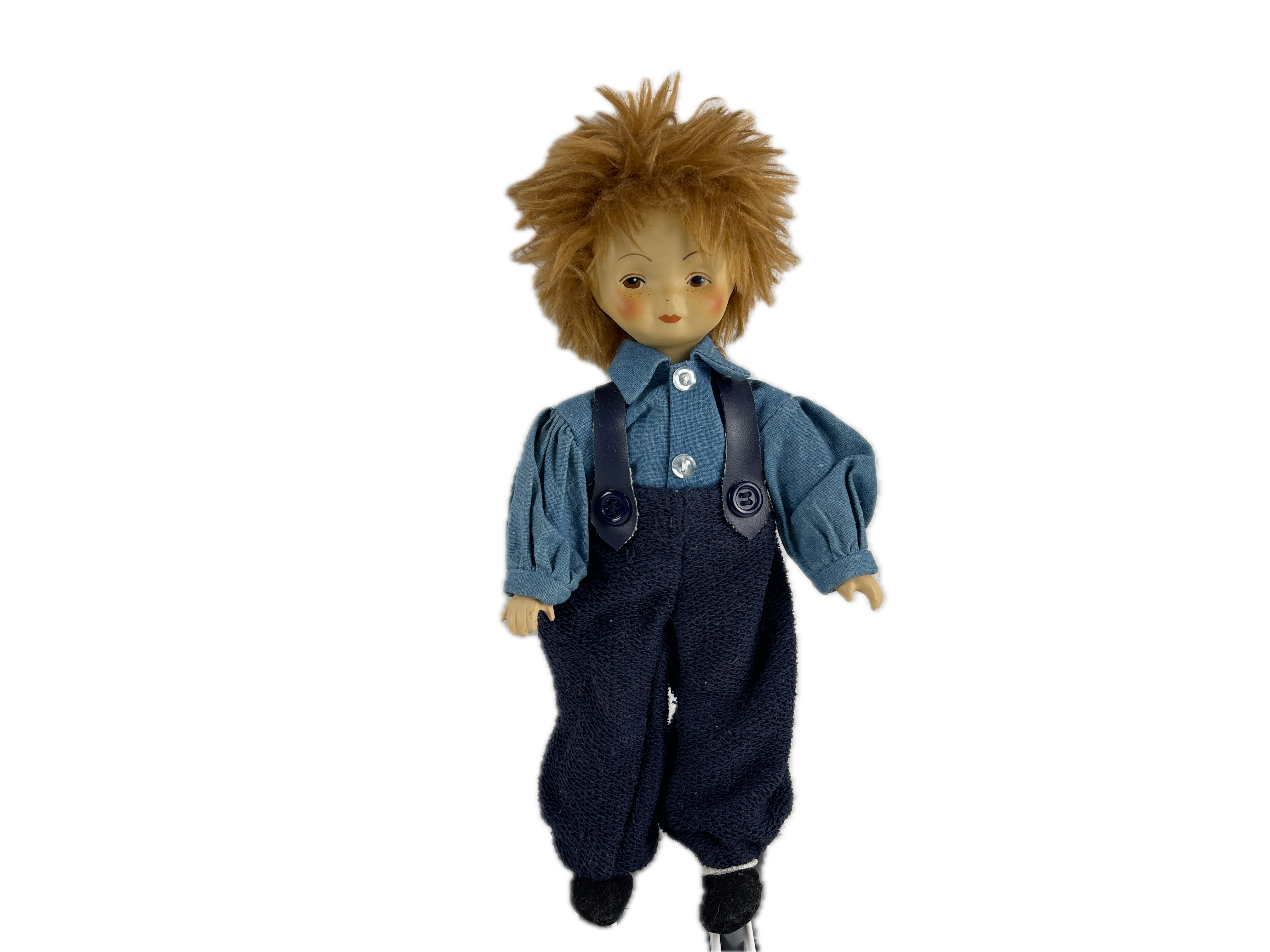 Künstlerpuppe Sammler Porzellan Puppe 25 cm. Top Zustand Kopie
