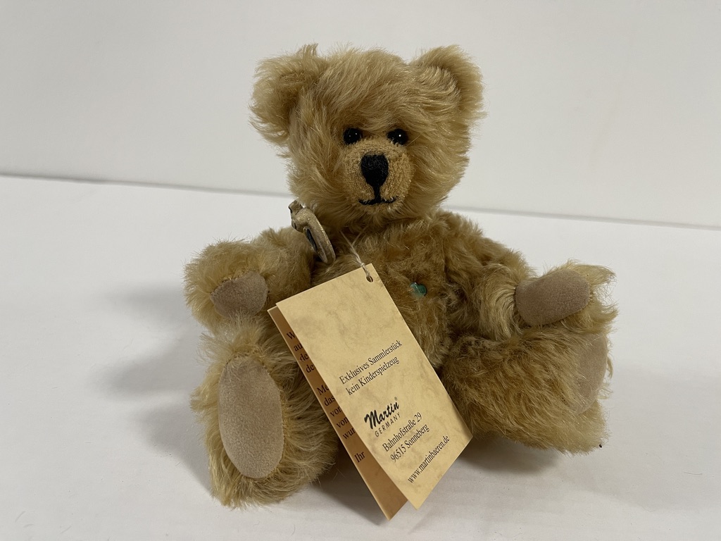 Künstlerbär Martin Bär Teddy Bär 19 cm Top Zustand 