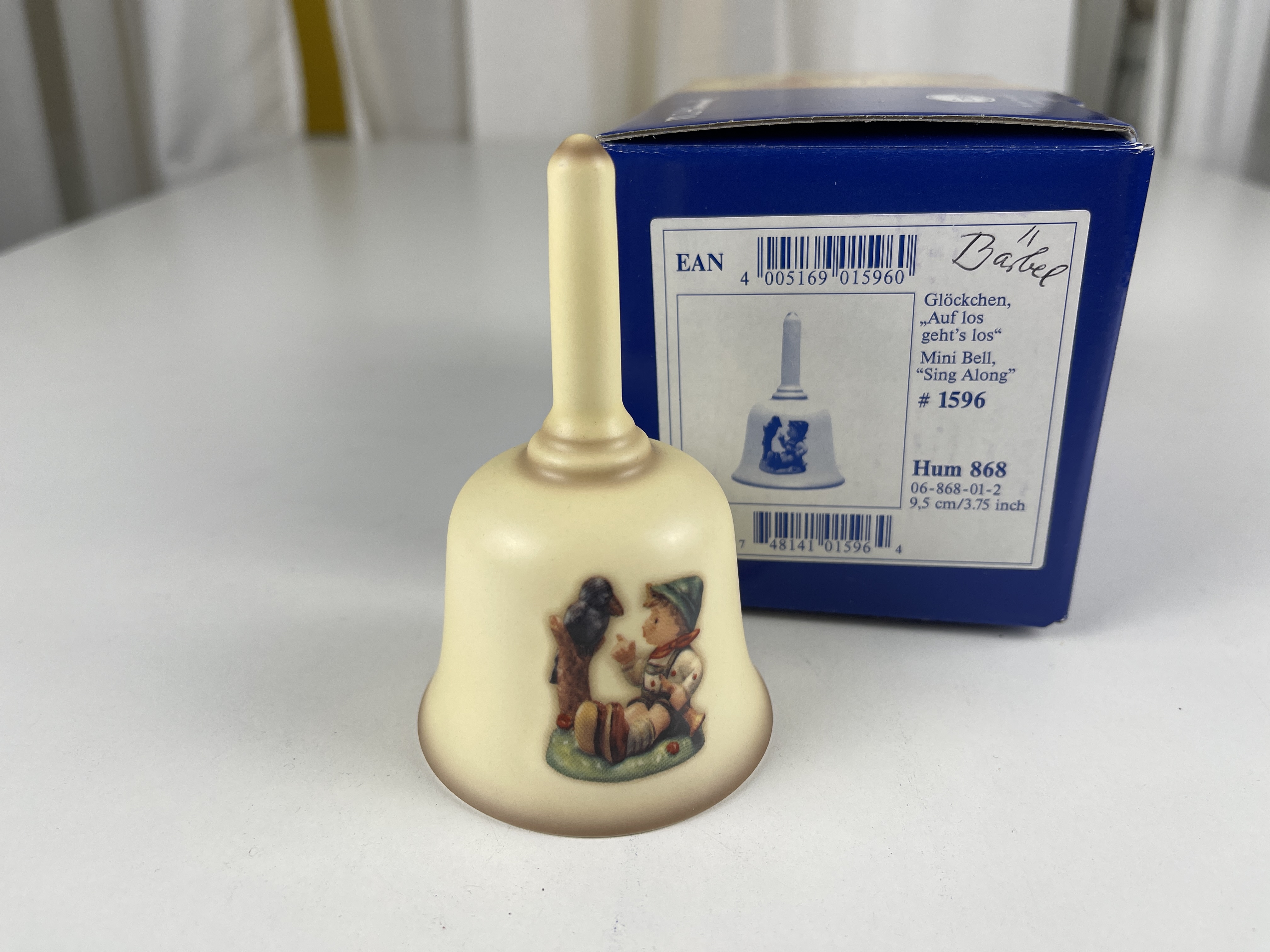 Hummel Figur 868 Tischglocke 9,5 cm. 1 Wahl. Top Zustand OVP