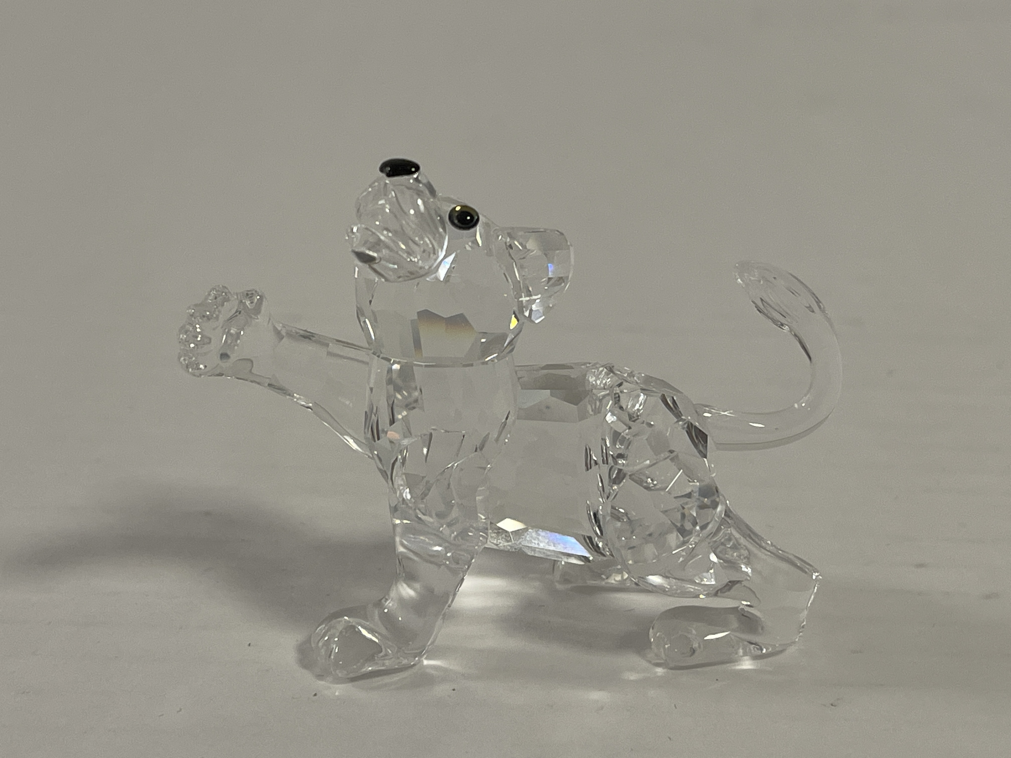  Swarovski Figur 210460 Baby Löwe, Jungtier 6,5 cm. Top Zustand  