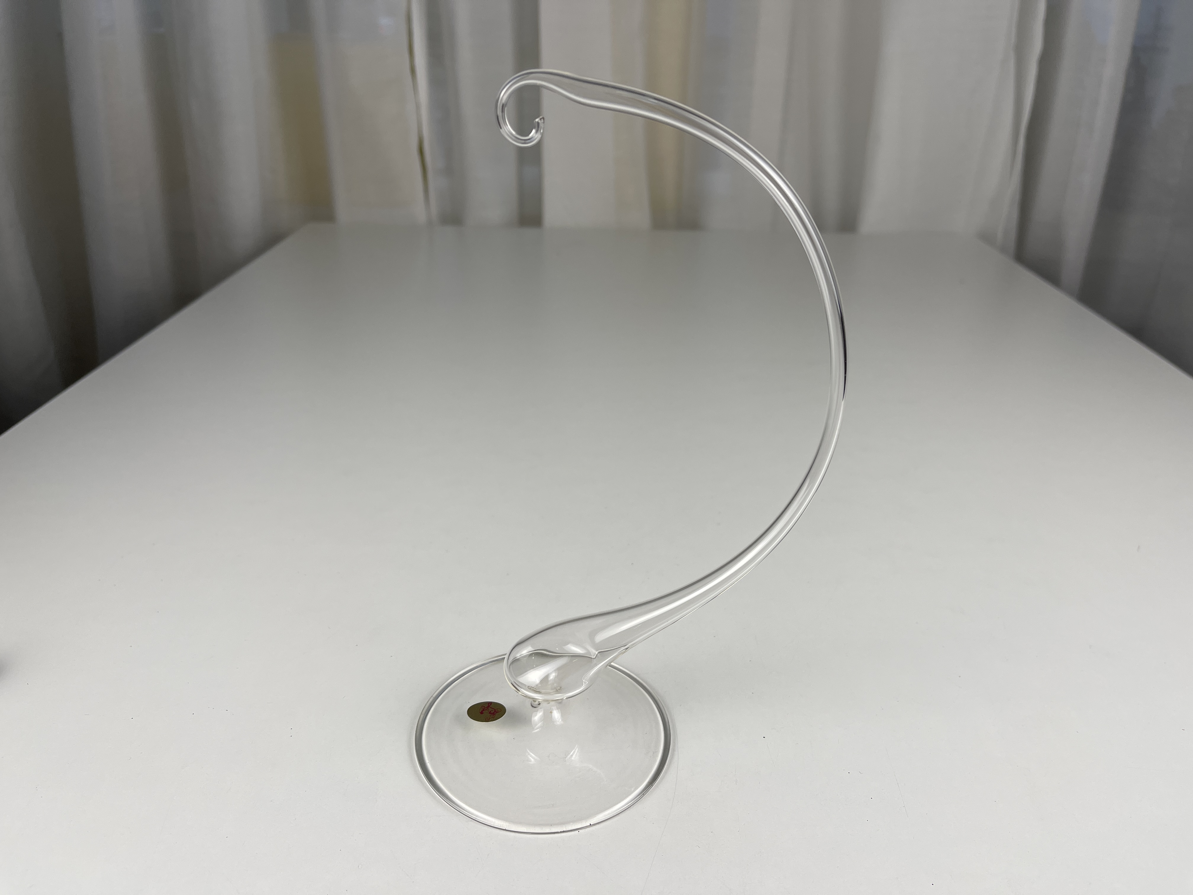 Glas Ständer für Weihnachtskugeln 22 cm - Guter Zustand  