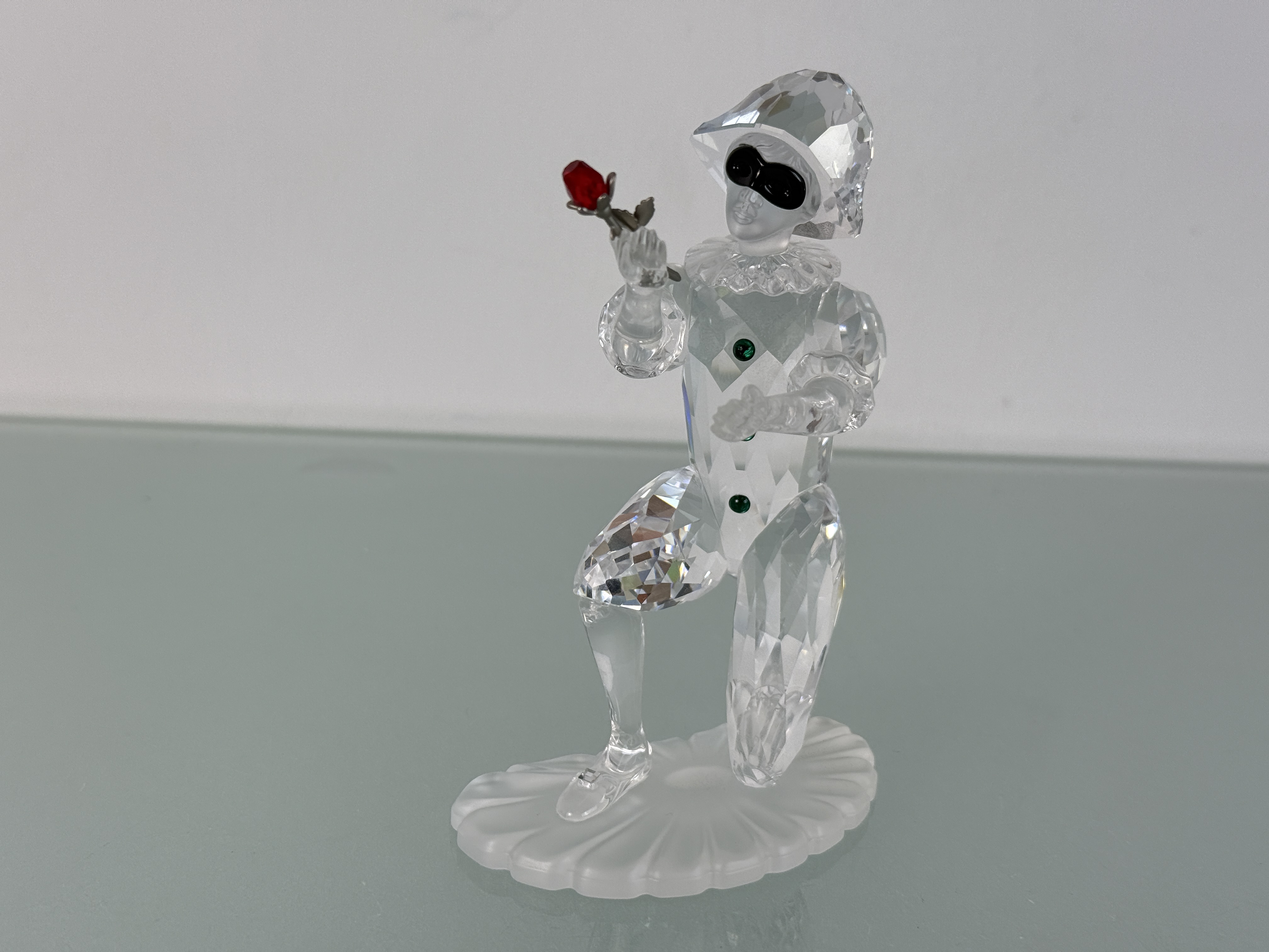  Swarovski Figur Jahresfigur 254044 13,5 cm Harlekin 2001. Top Zustand