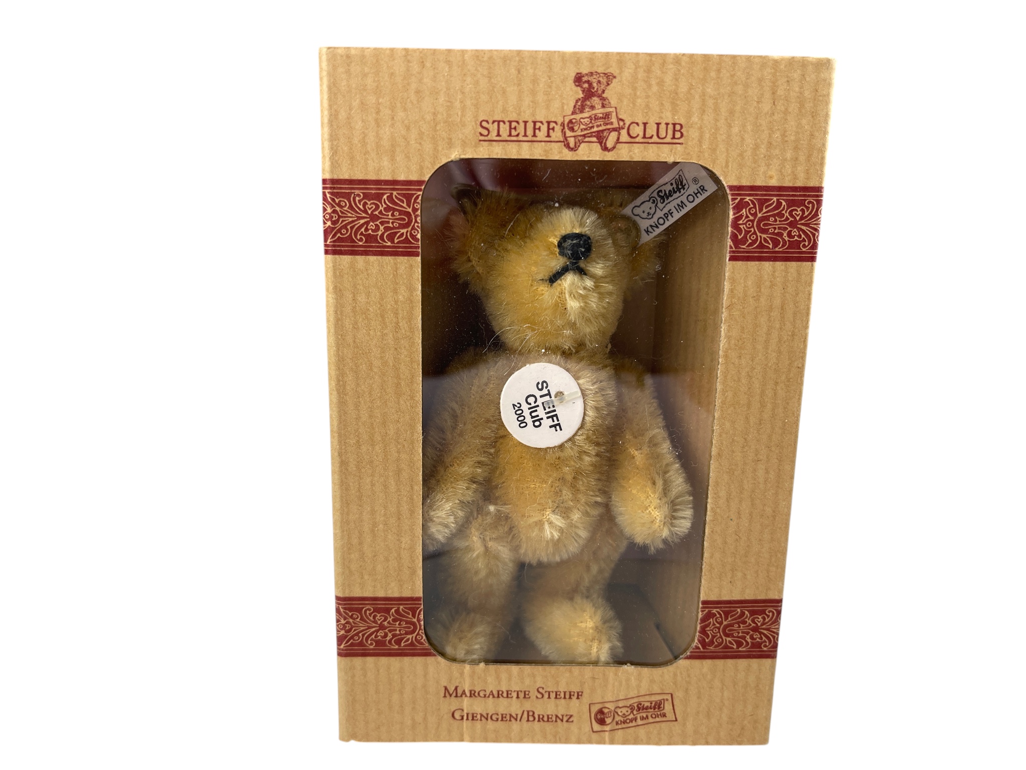 Steiff Club Teddy Bär 2000. Mit Ovp. Top Zustand 