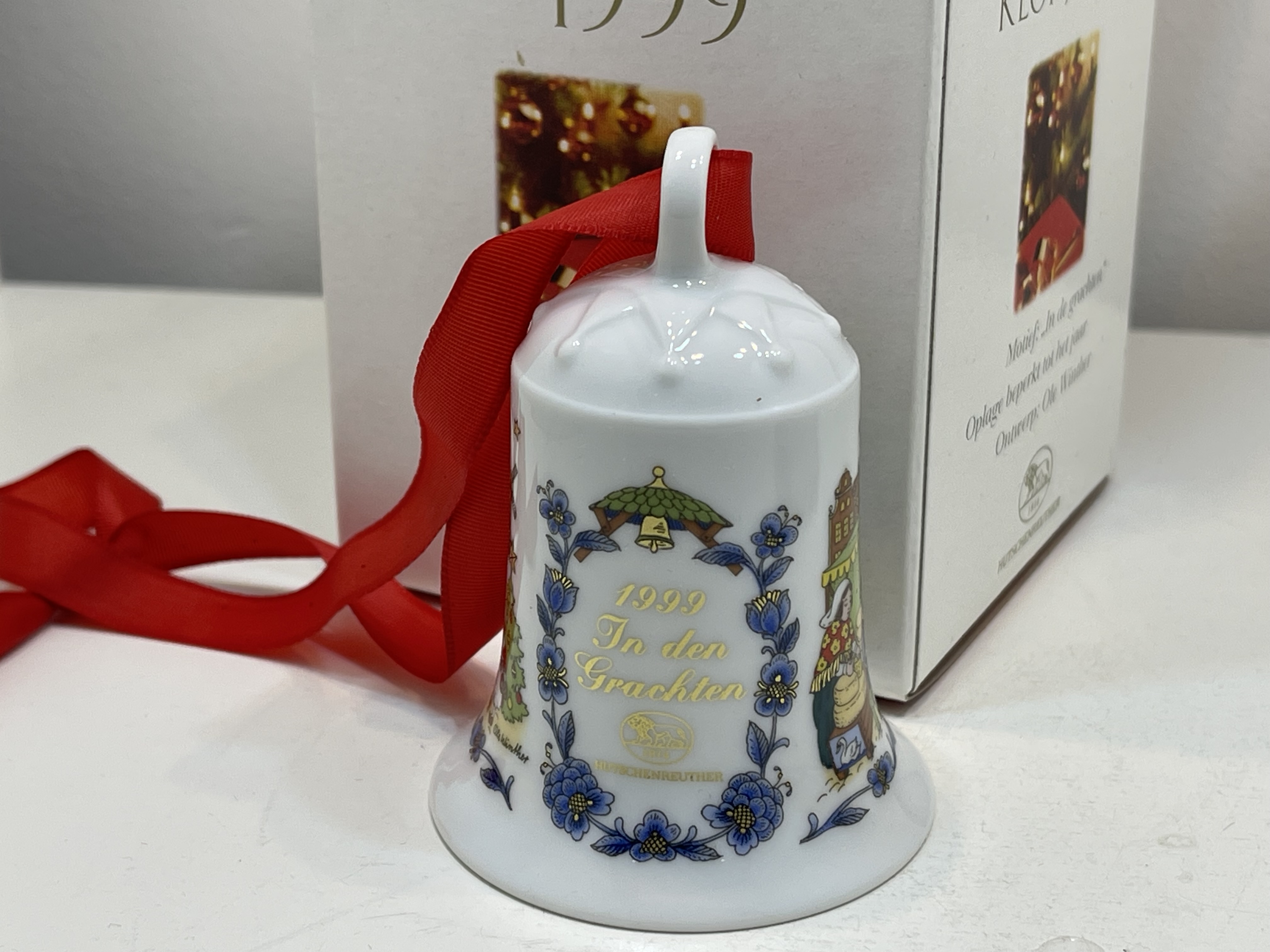  Hutschenreuther Weihnachtsglocke mit OVP  1999 -Top Zustand. 