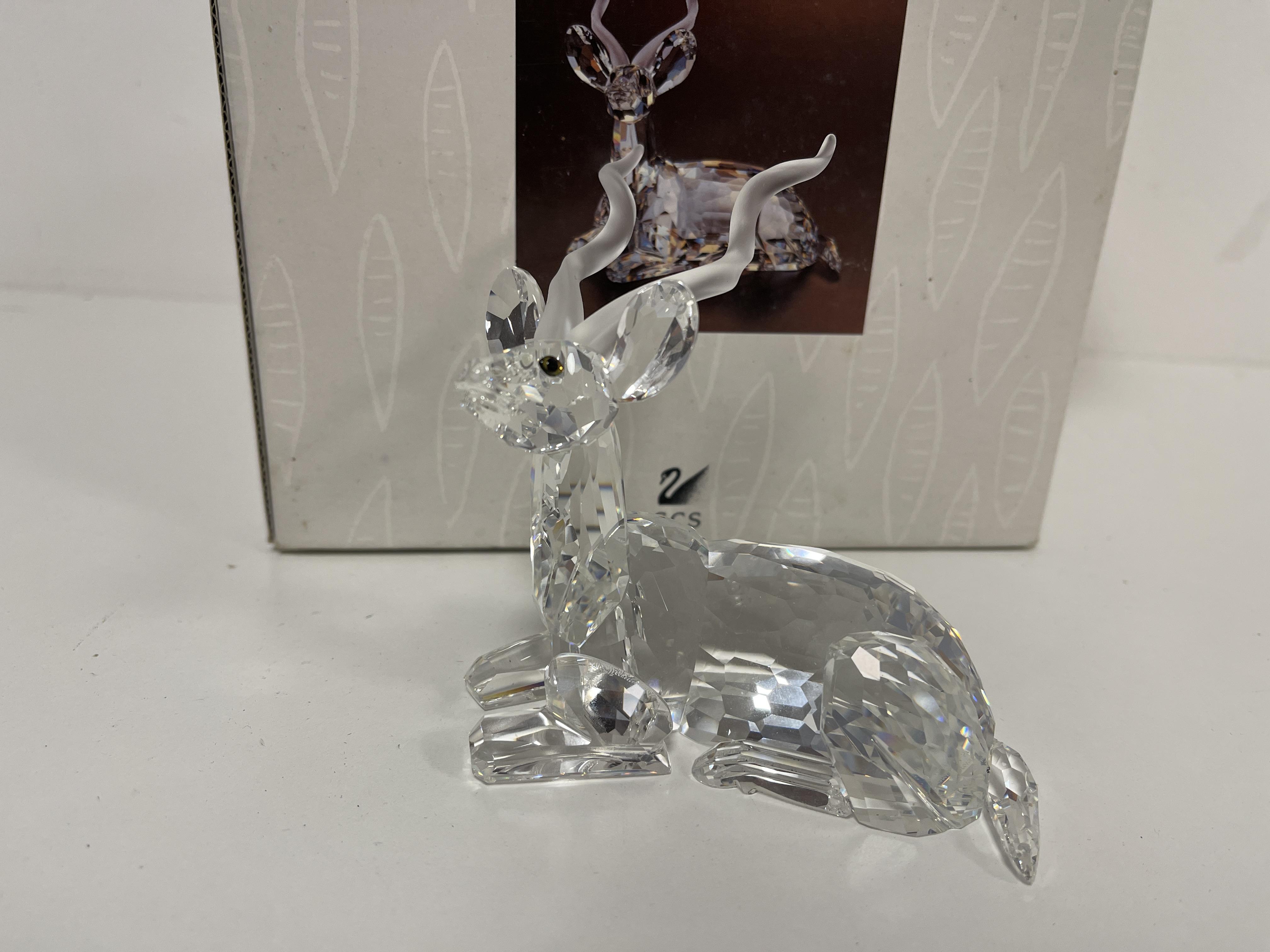 Swarovski Figur 175703 Jahresfigur Kudu 10,5 cm. Mit Ovp & Zertifikat. Top Zustand   