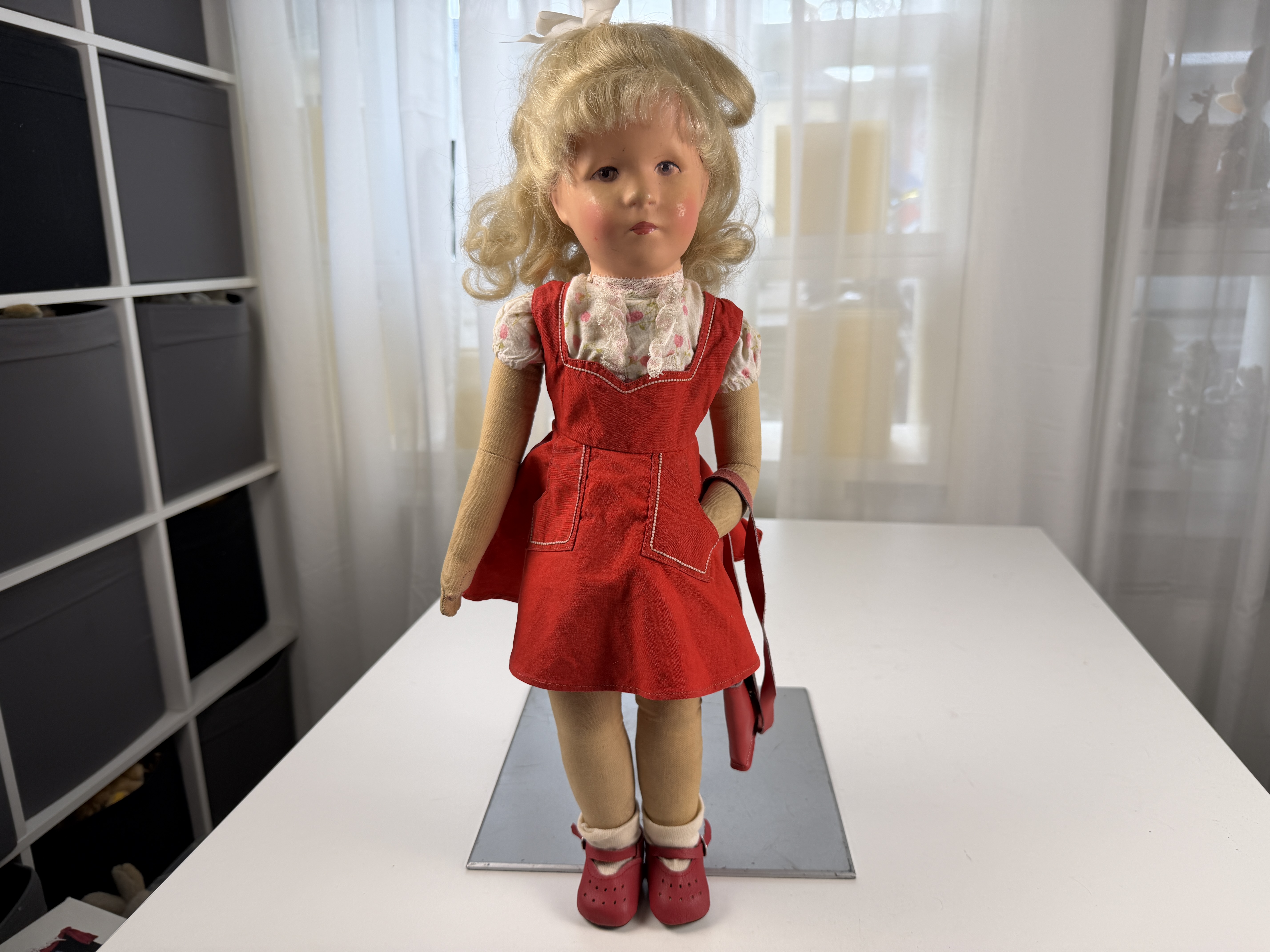 Alte Käthe Kruse Puppe Sammlerpuppe 49 cm - Zustand Gut siehe Fotos 